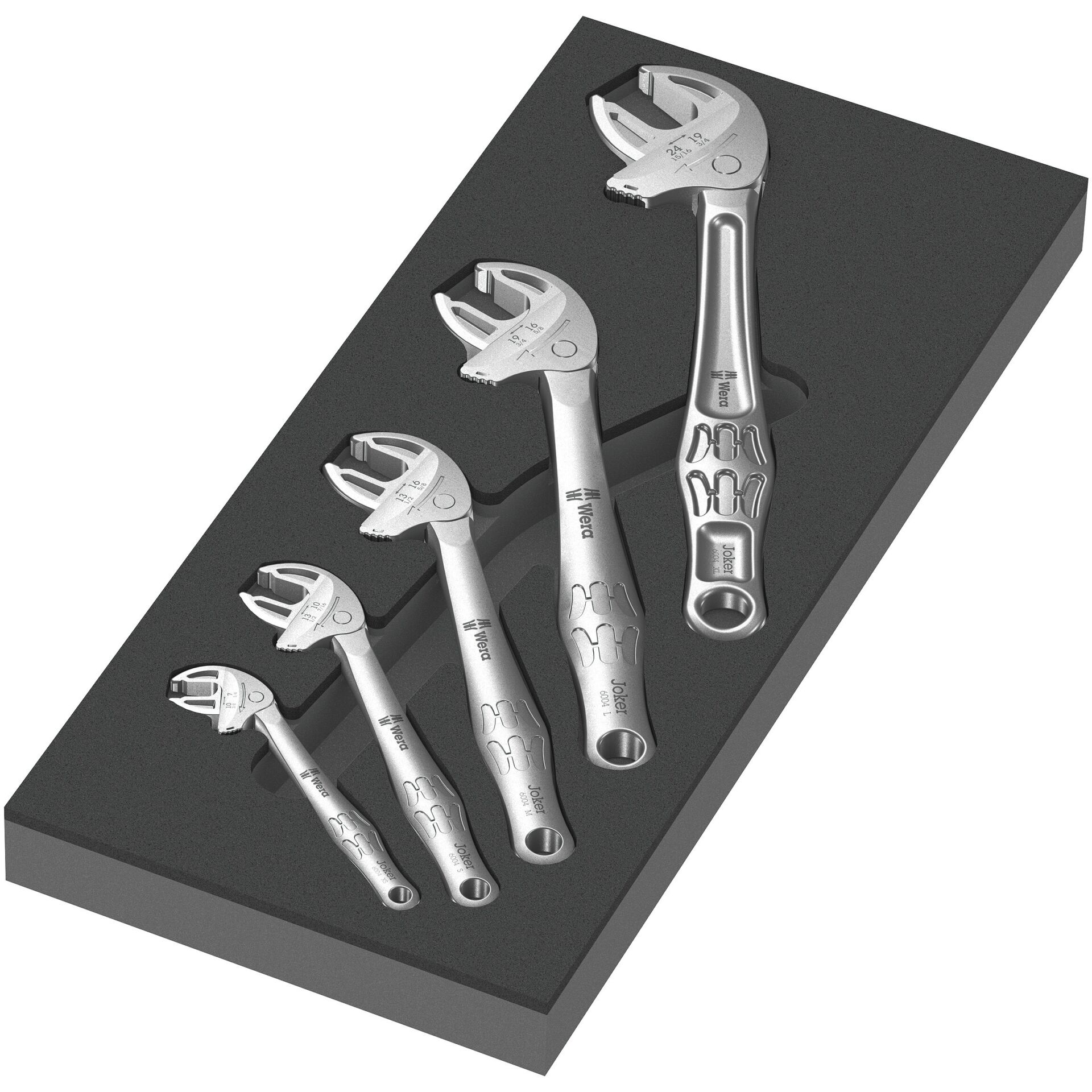 Wera 9732 6004 Joker Set 1  Schaumstoffeinlage