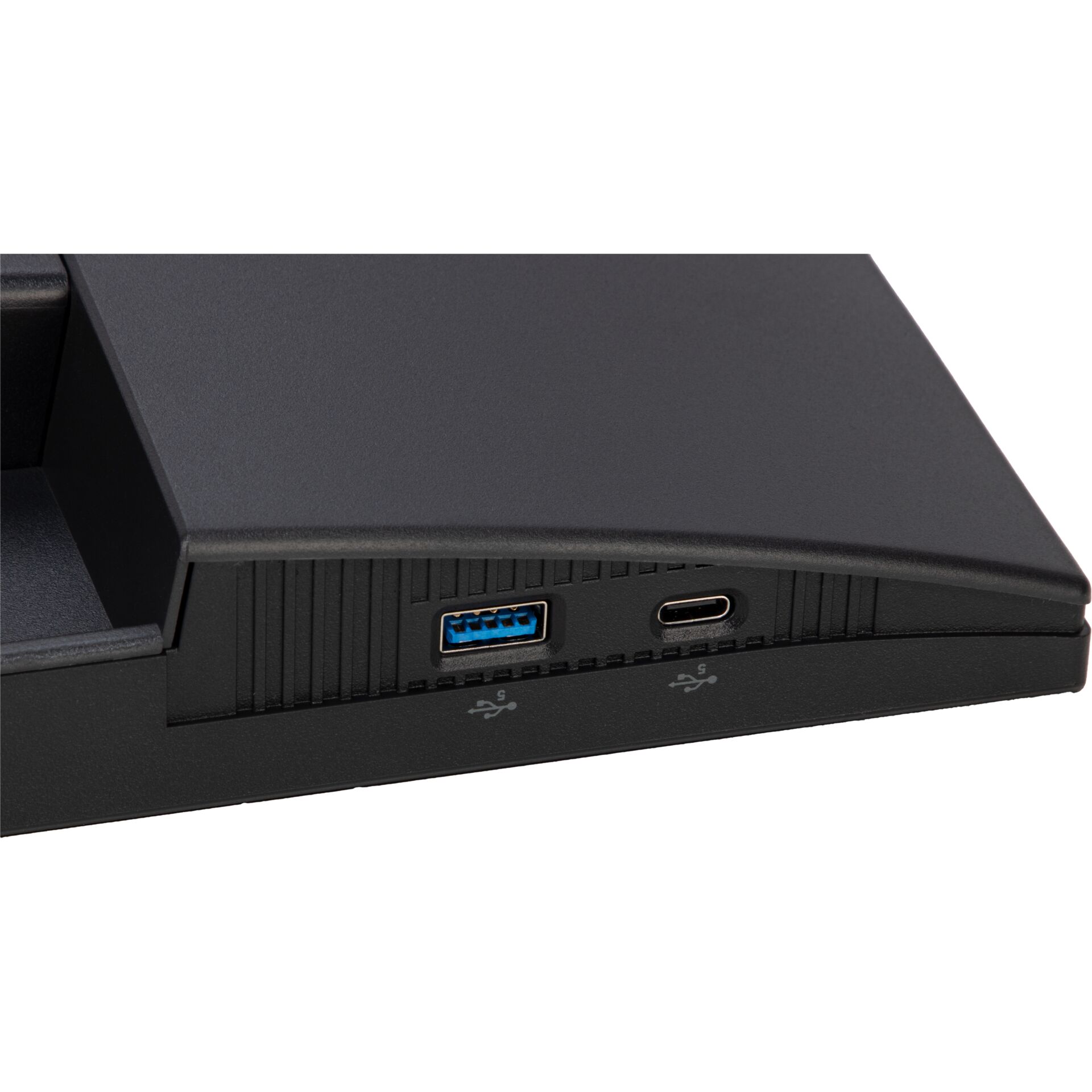 USB-A Ports, USB-C Port, schwarz, externes Frontpanel, Gaming-Zubehör