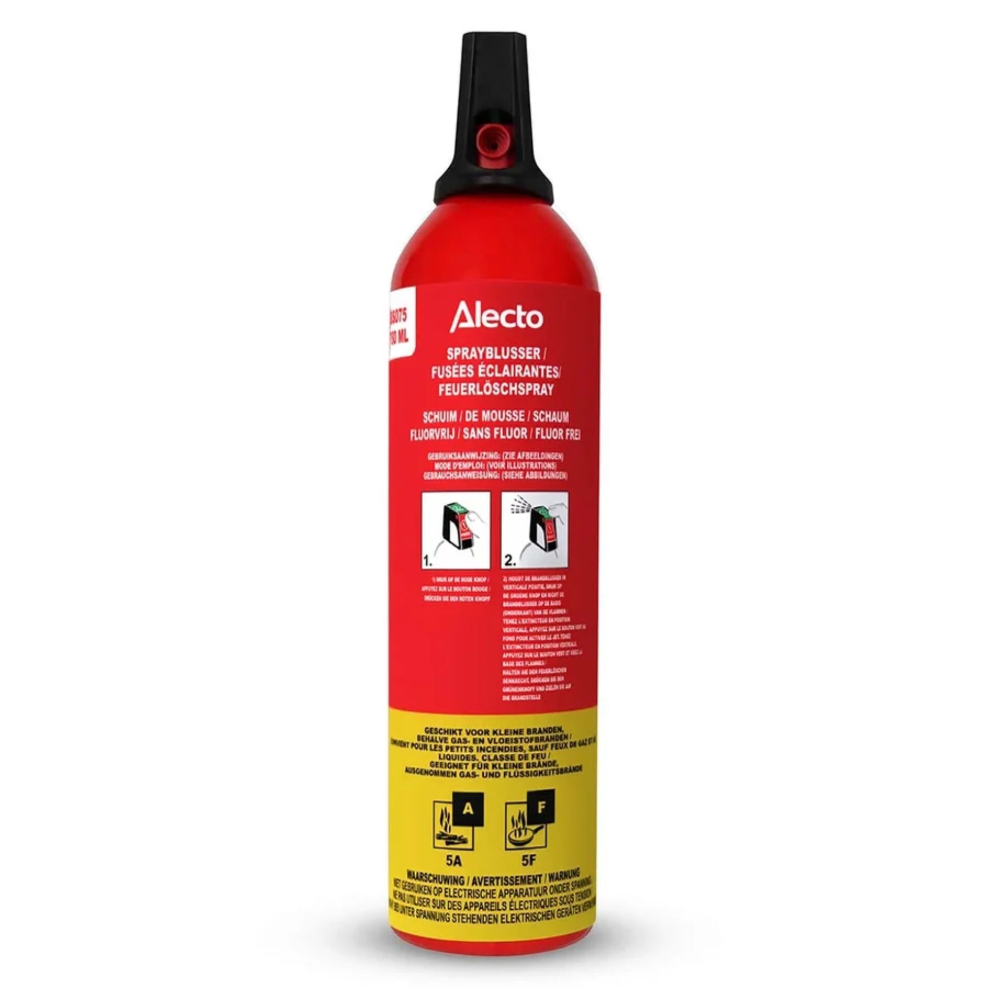 Feuerlöscher, Schaumfeuerlöscher, Schaum-/Feuerlöscher, Rot, Sprayfeuerlöscher