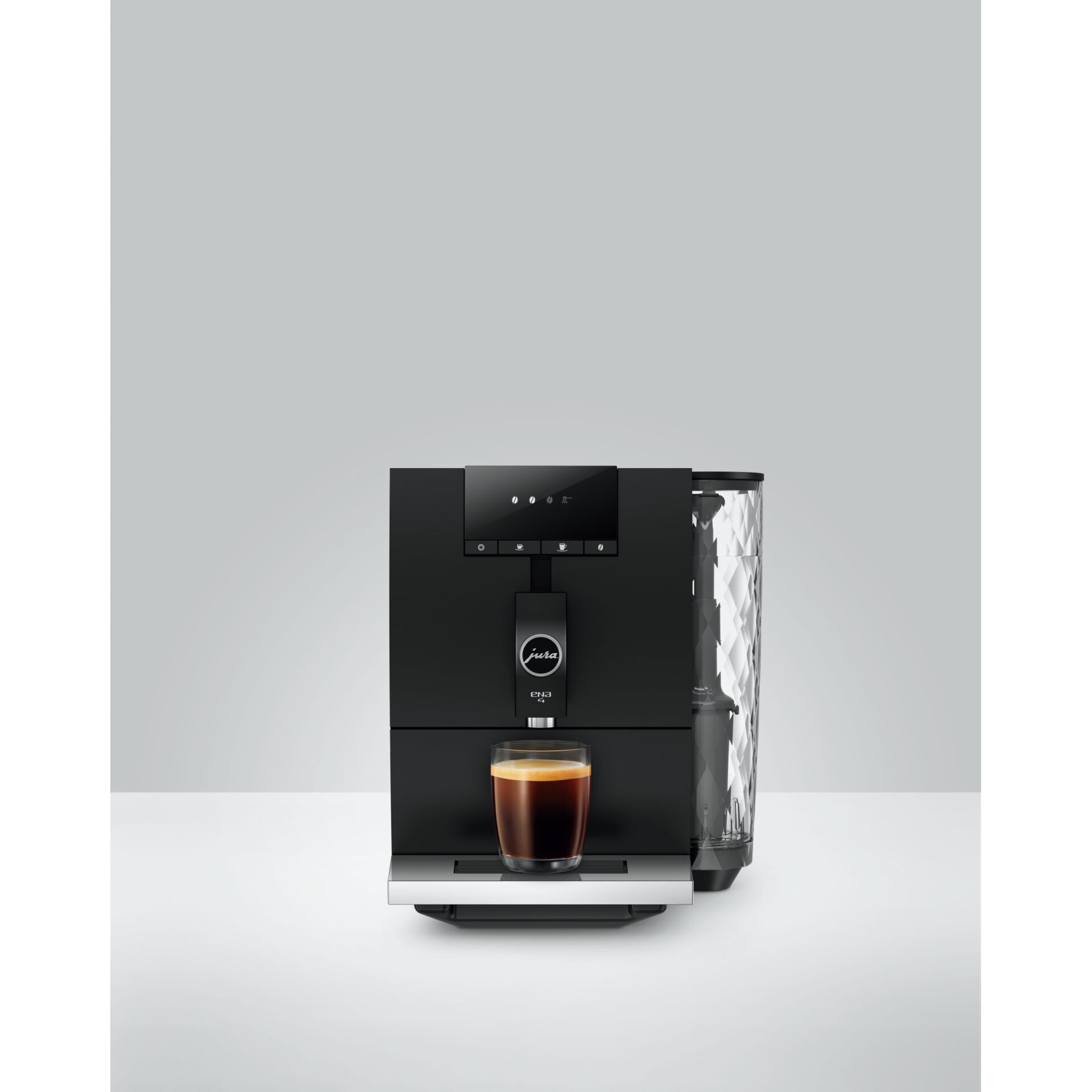 Kaffeeautomat, Espressomaschine, Kaffeemaschine, Kaffeevollautomat, Schwarz