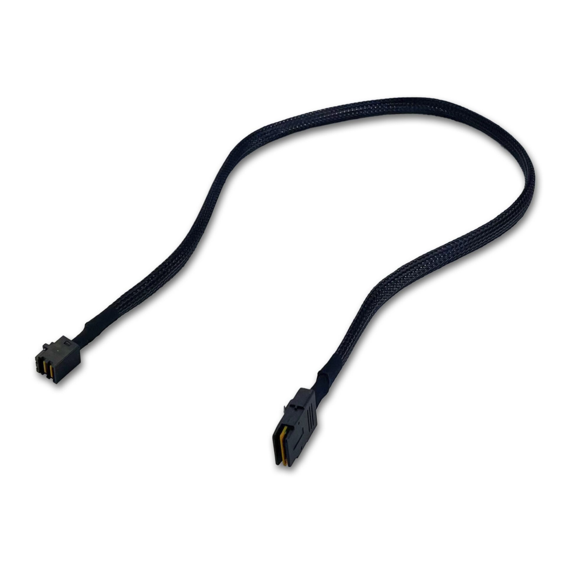 PCIe-Kabel, SATA-Stromkabel, Datenkabel, flexibles Kabel, schwarzes Kabel