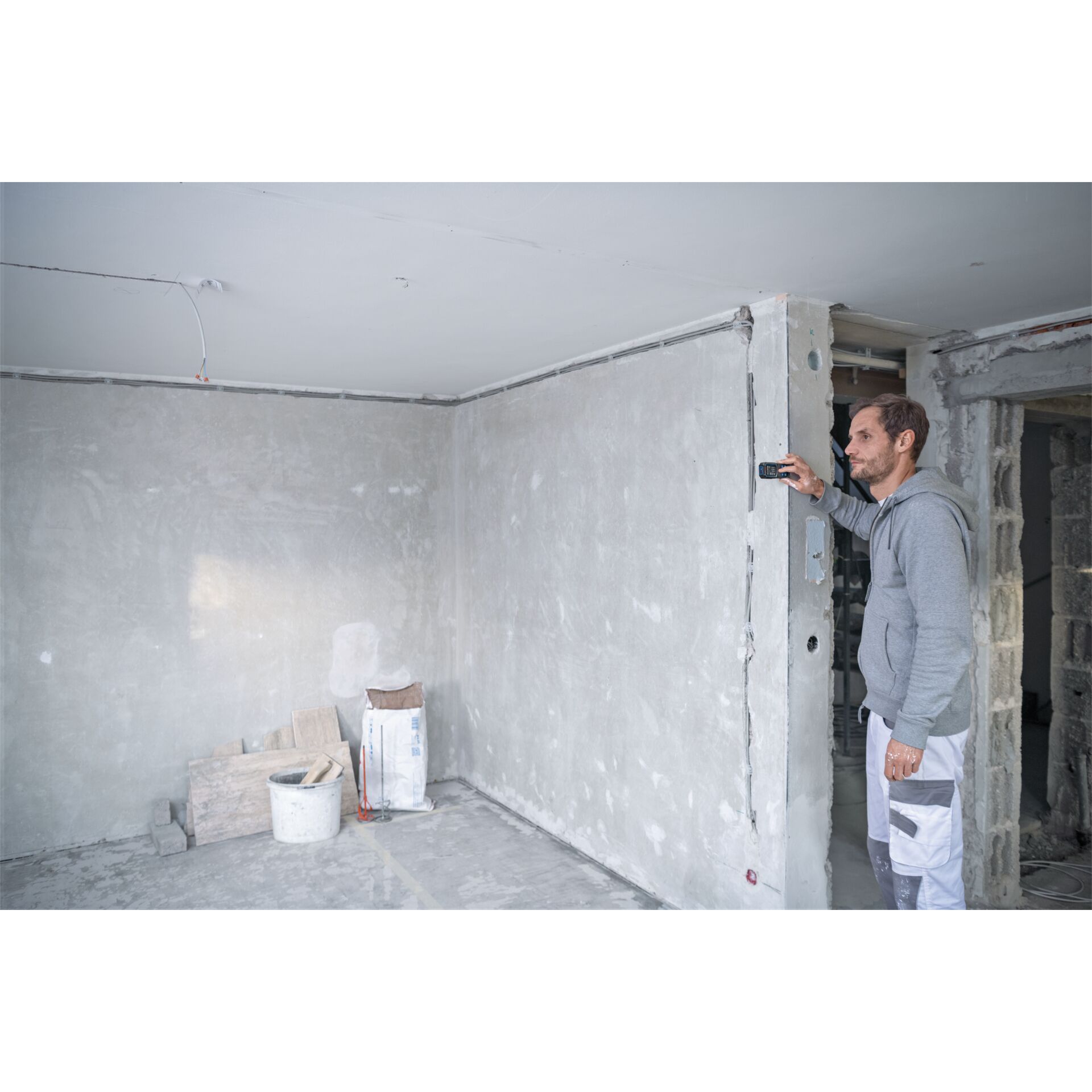 Renovierungsarbeiten, Drinnen, Innenarchitektur