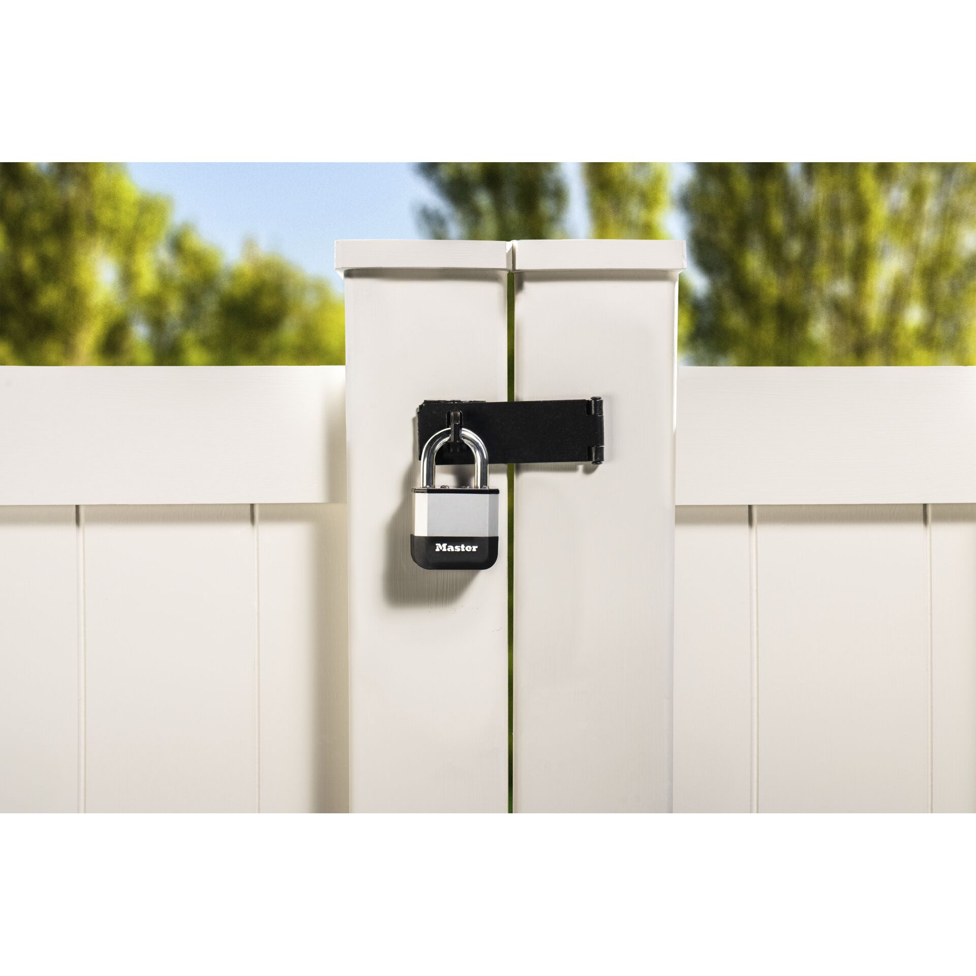 Vorhängeschloss, Schloss mit Schlüssel, Sicherheits-Lock, Türschloss, Zaun Schloss