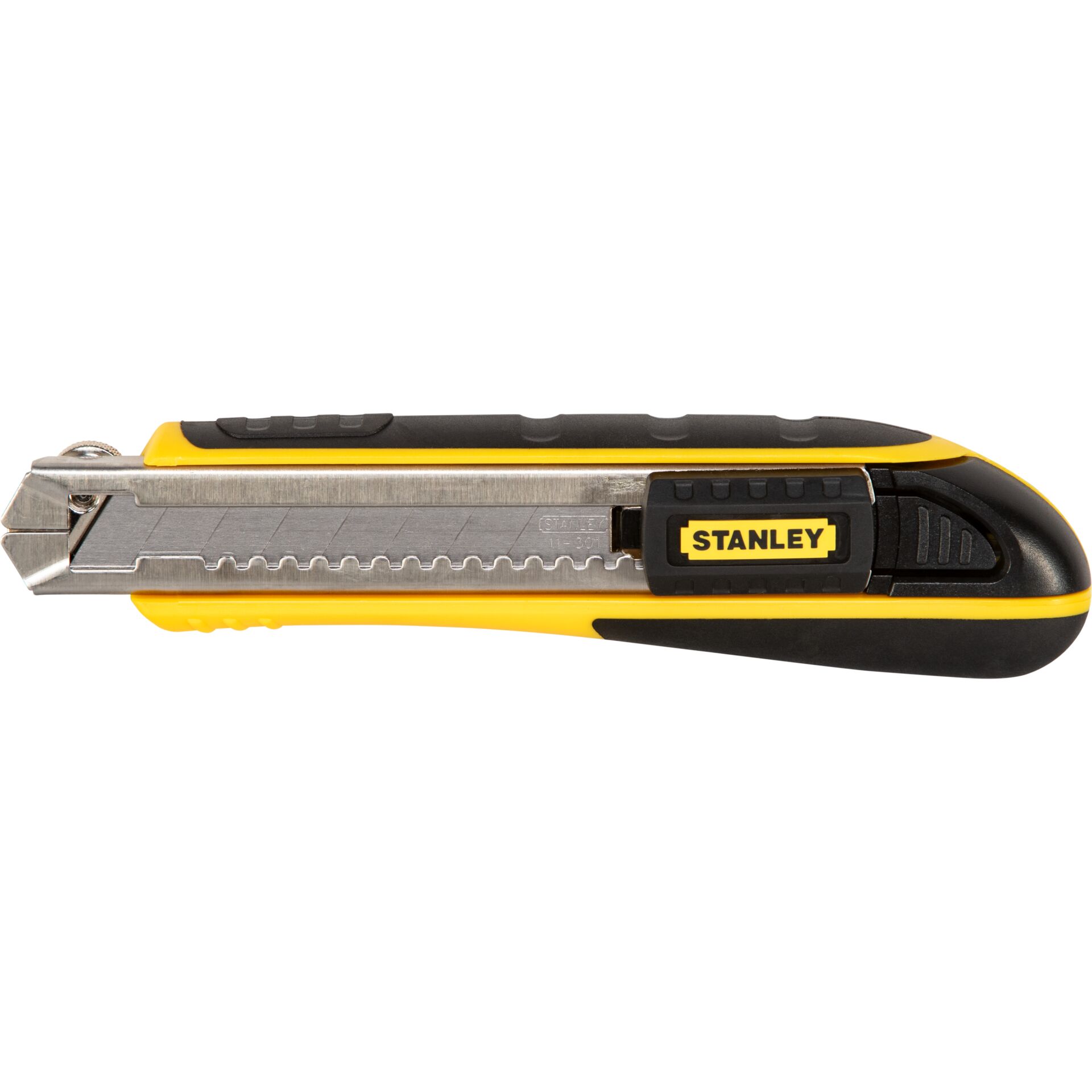 Tape cutter, Utility knife, Stainless steel blade, Yellow handle, Retractable blade