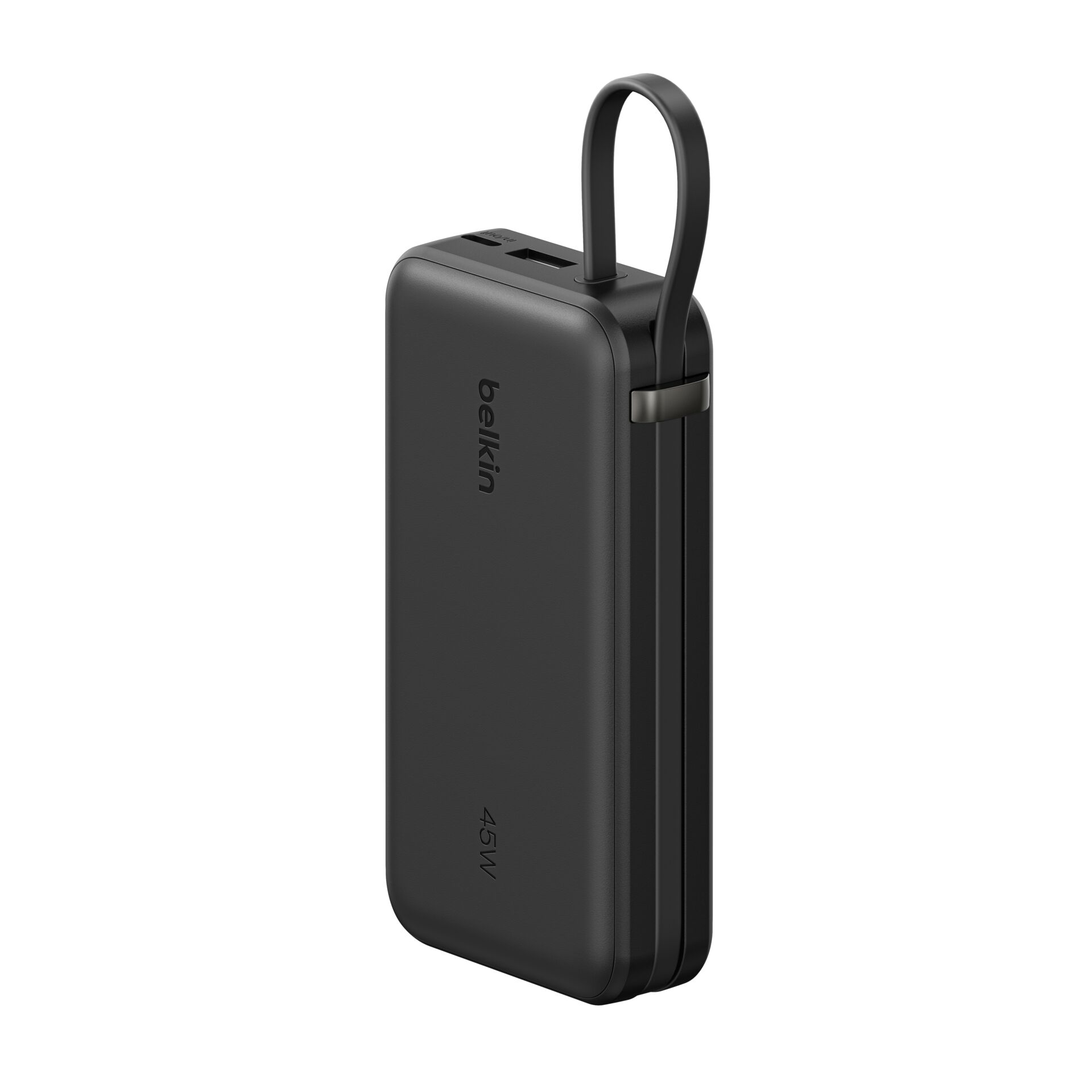 Power Bank,  Portable Charger, 4500mAh, USB-C, Schwarz