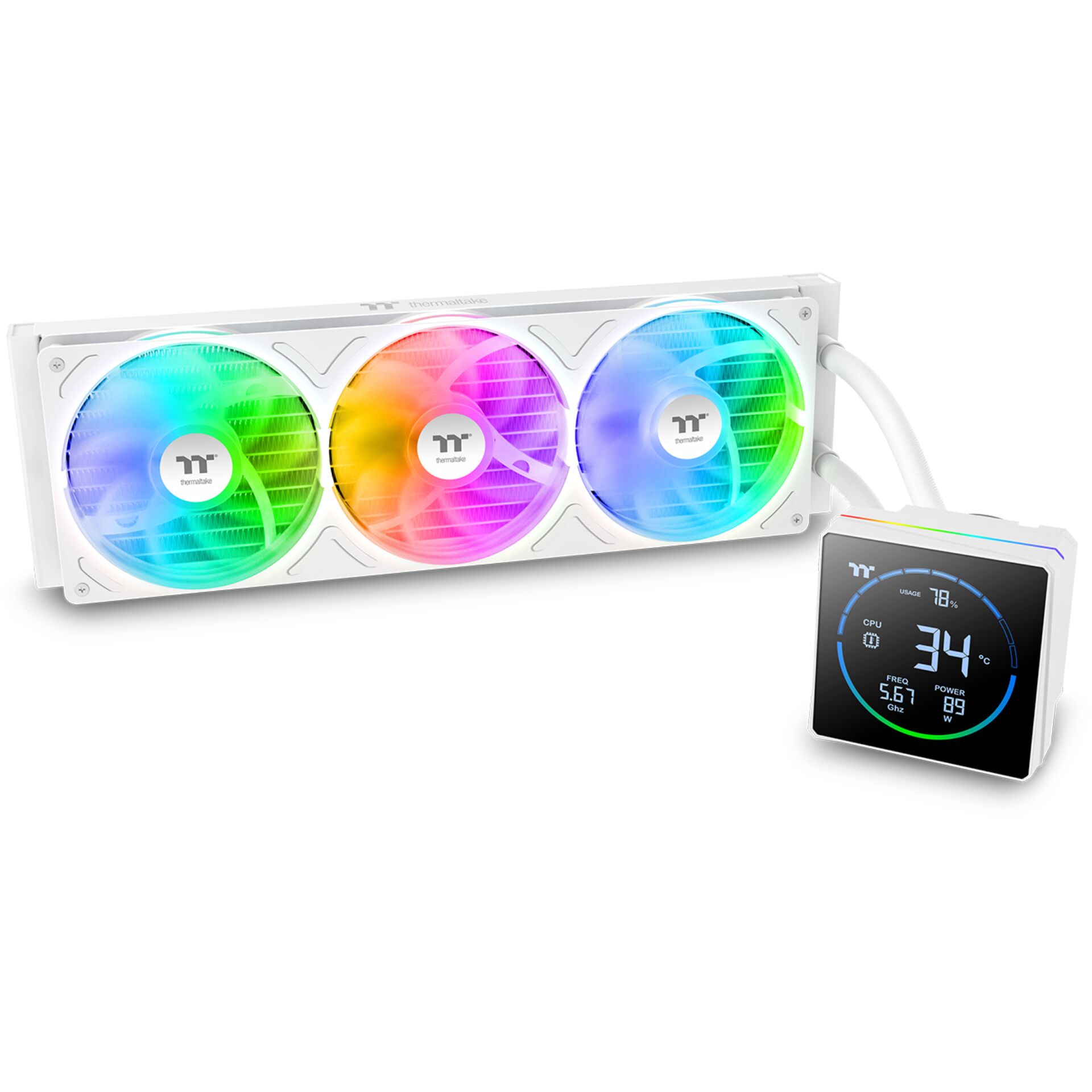 Thermaltake TH360-S V3 ARGB Sync  AIO Snow Edition