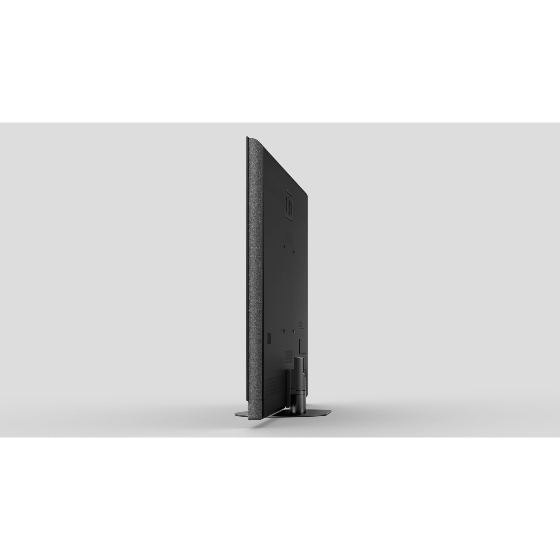 Monitor, LED, Schwarz, Rückseite, Ständer