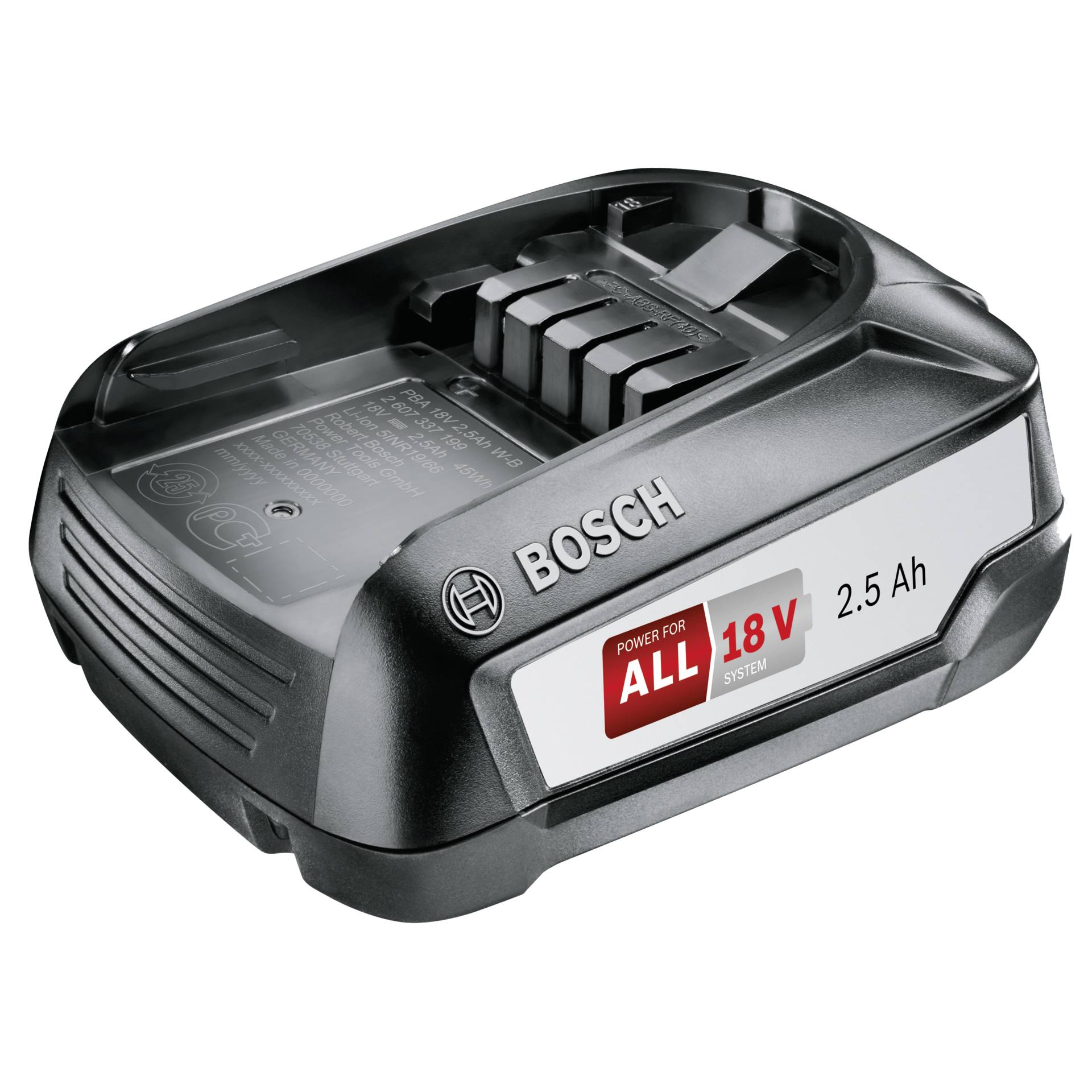 Bosch PBA 18V 2,5 Ah Akku  smart series