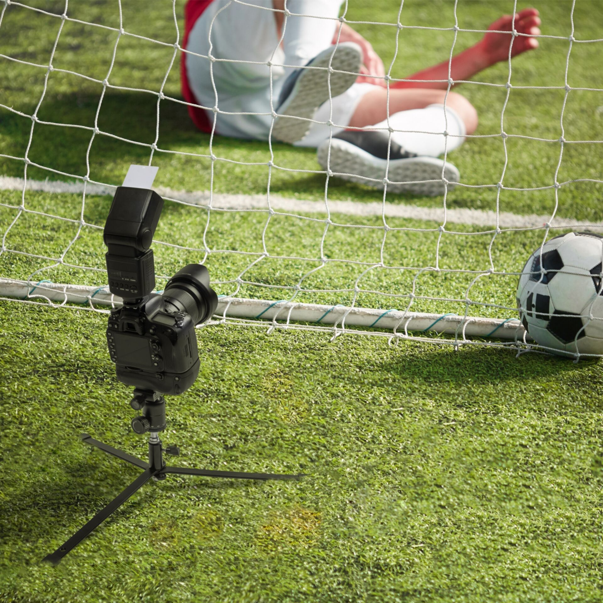 Fußball-Ball, Sphäre, Gras, Schuh, Person