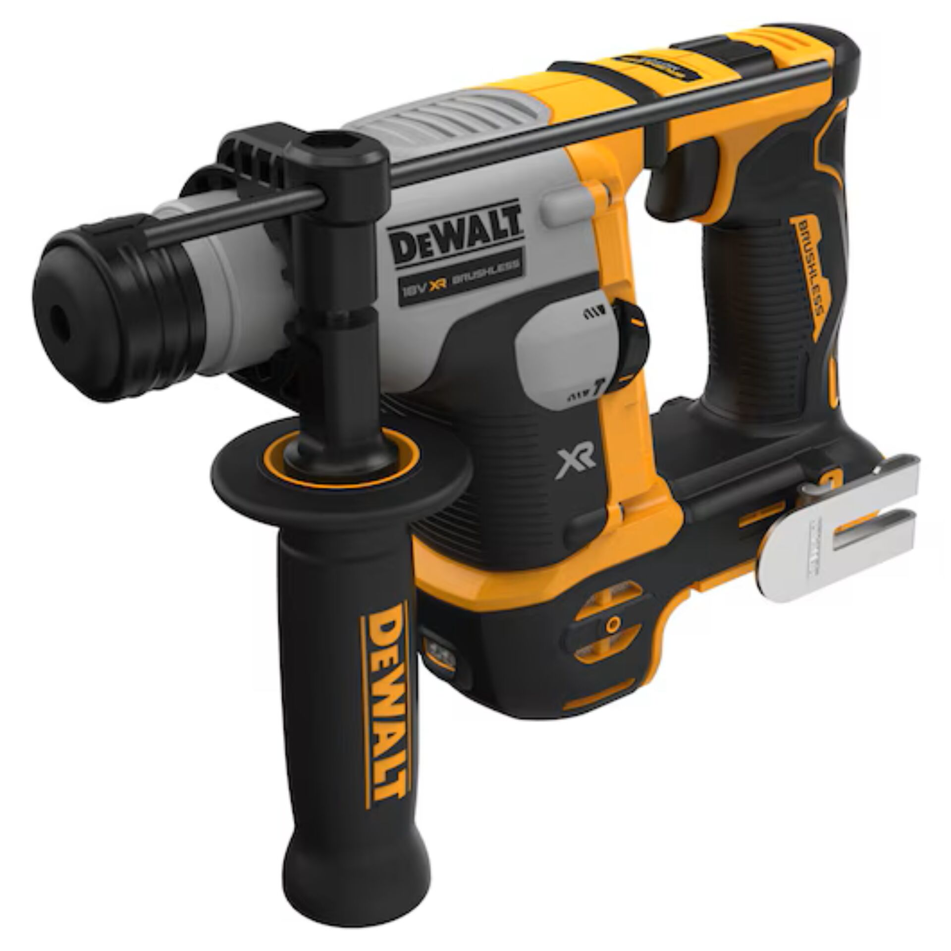 Akku-Bohrhammer, DeWalt, Vibration, Gelb-Schwarz, Kopflager