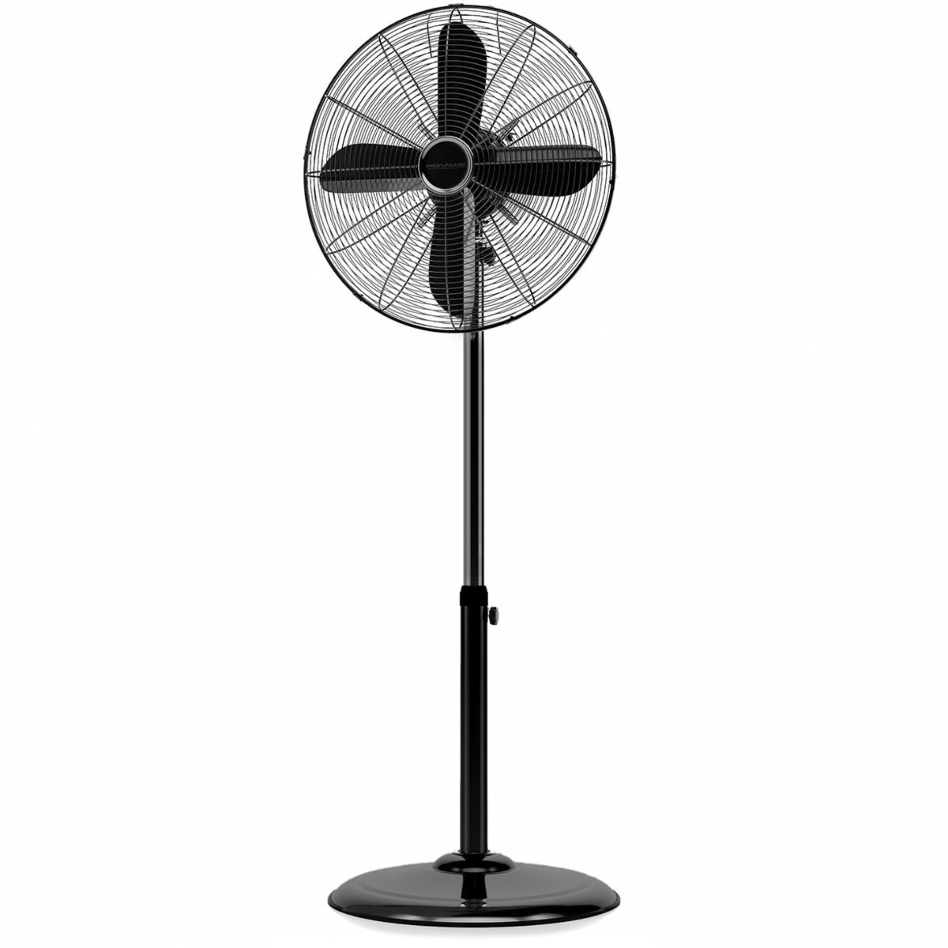 Ventilator, Stehventilator, Metall, Schwarz, Standfuß