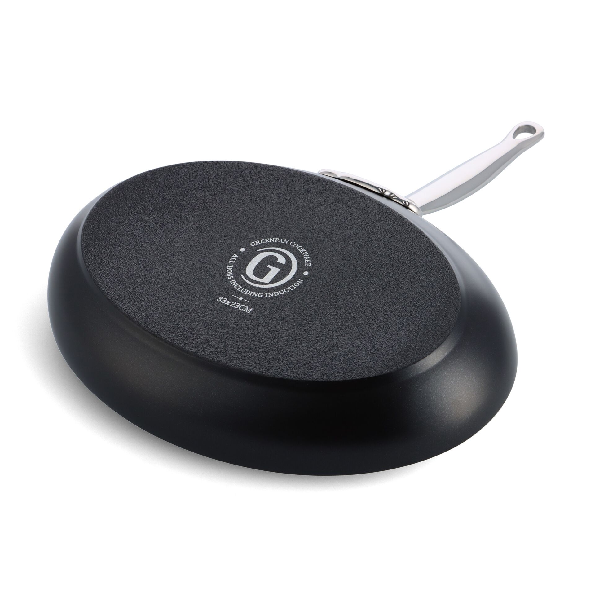 Pfanne, Induktion, Antihaft, Rund, Bratpfanne mit Griff
