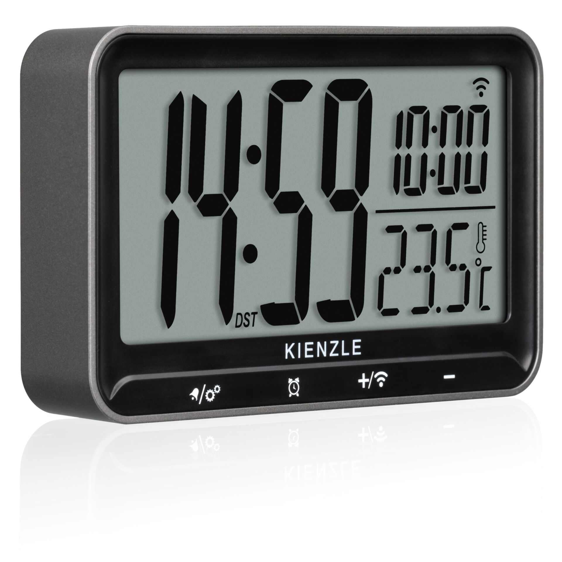 KIENZLE Digitaler Funkwecker  Horizontal