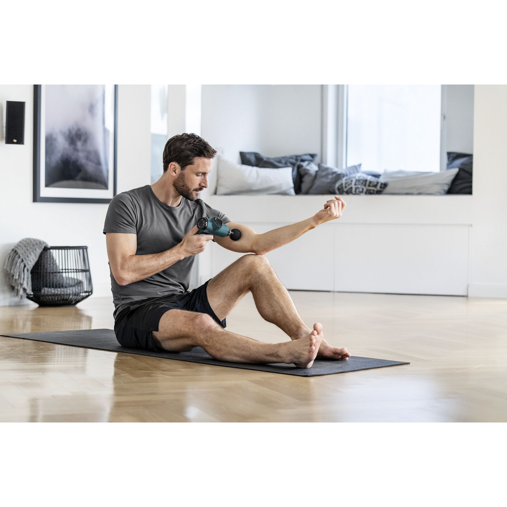 Pilates, Erwachsener, Männlich, Mann, Person