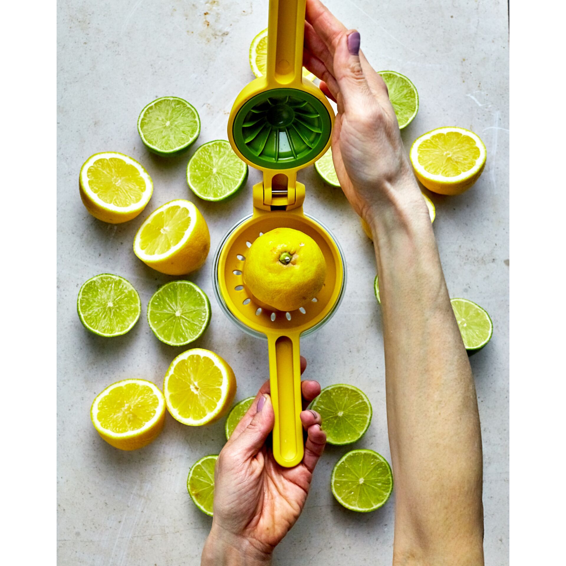 Zitrusfrucht, Obst, Produzieren, Kalk, Person