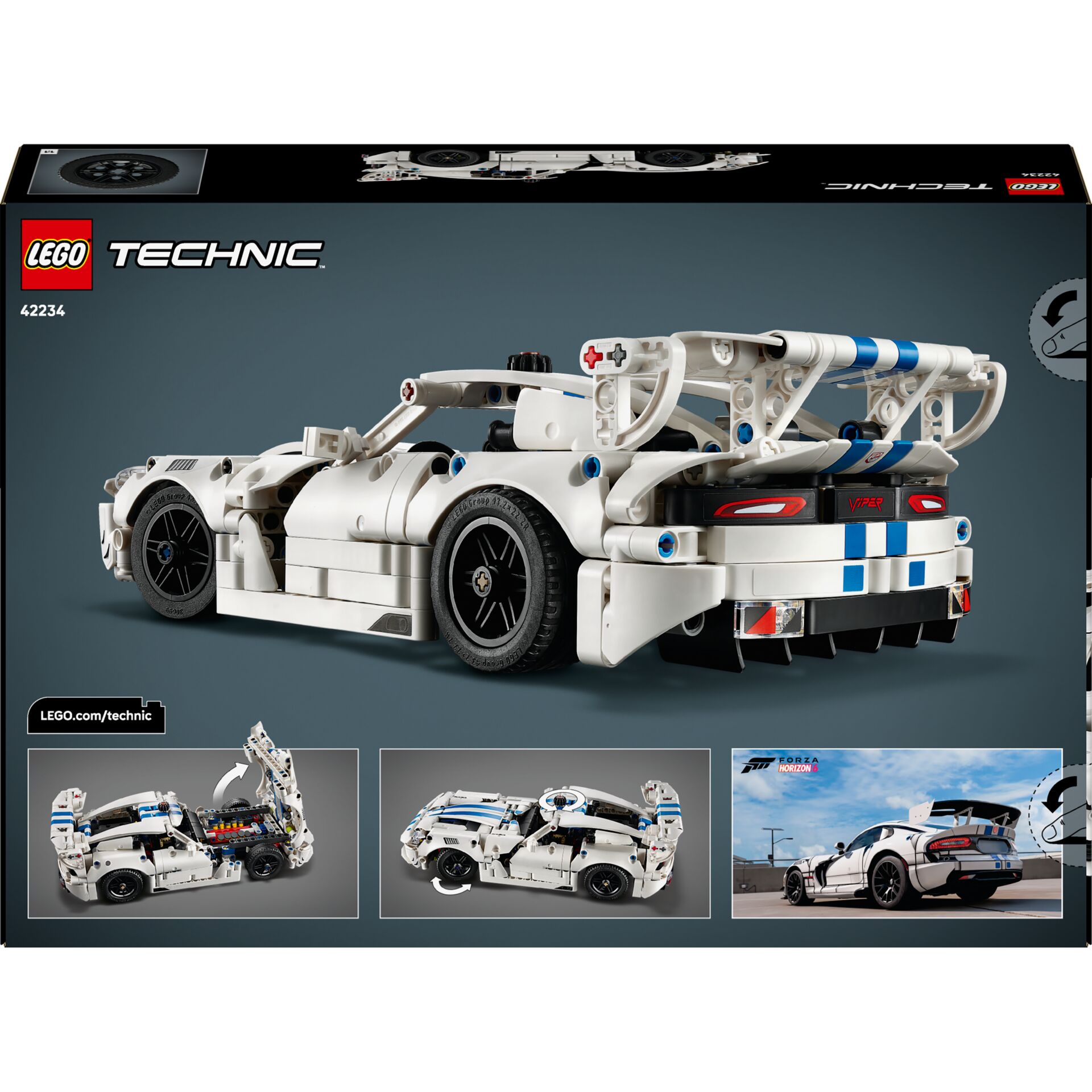 LEGO, Technic, Auto, Weiß, Rennwagen