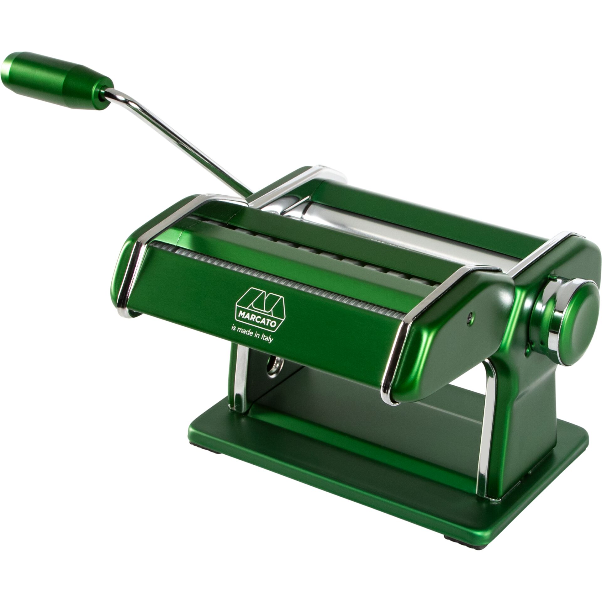 Pasta machine, Noodle dough, Manual machine, green, made in Italy