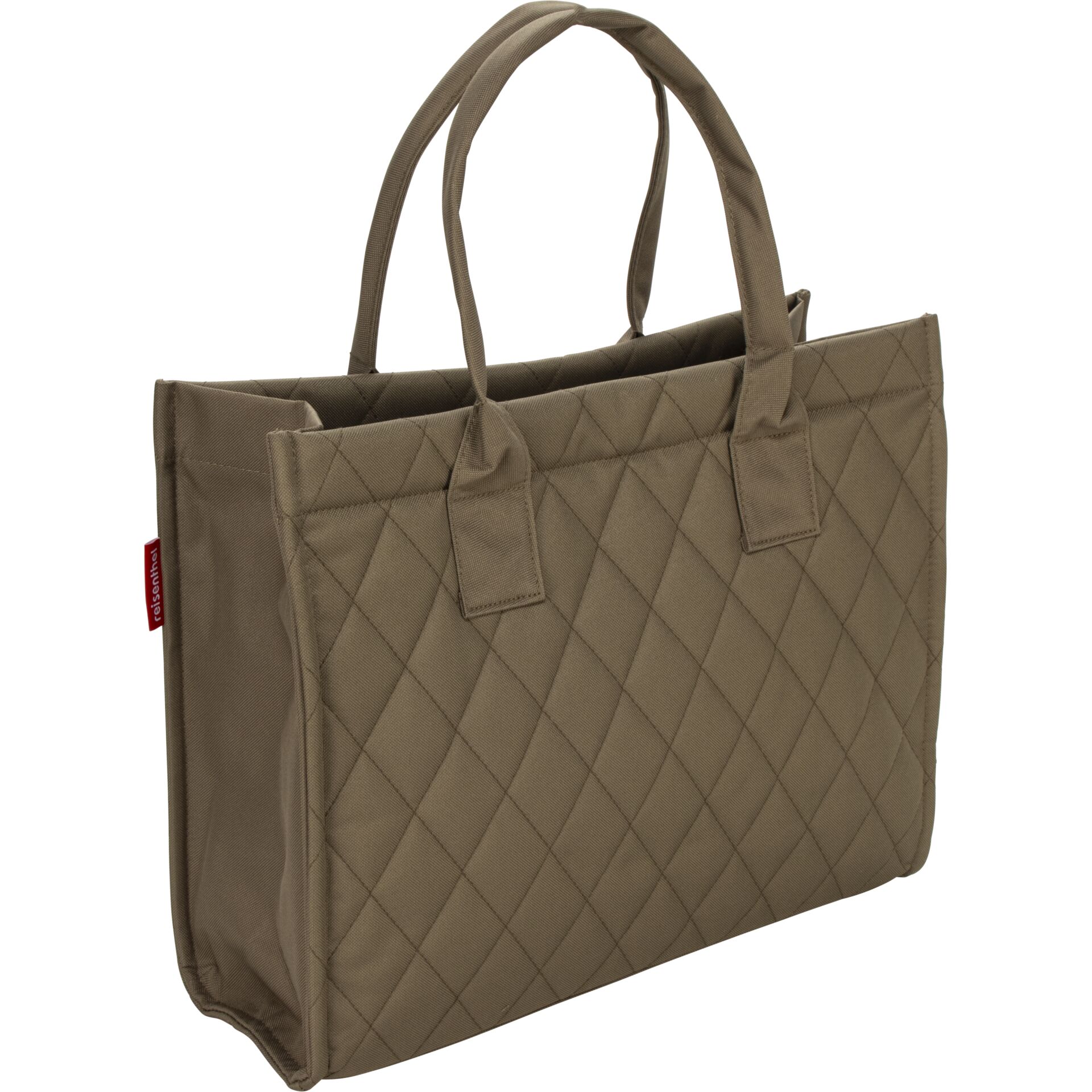 Tasche, Tagesbeutel, Quilted, Tragetasche, Khaki