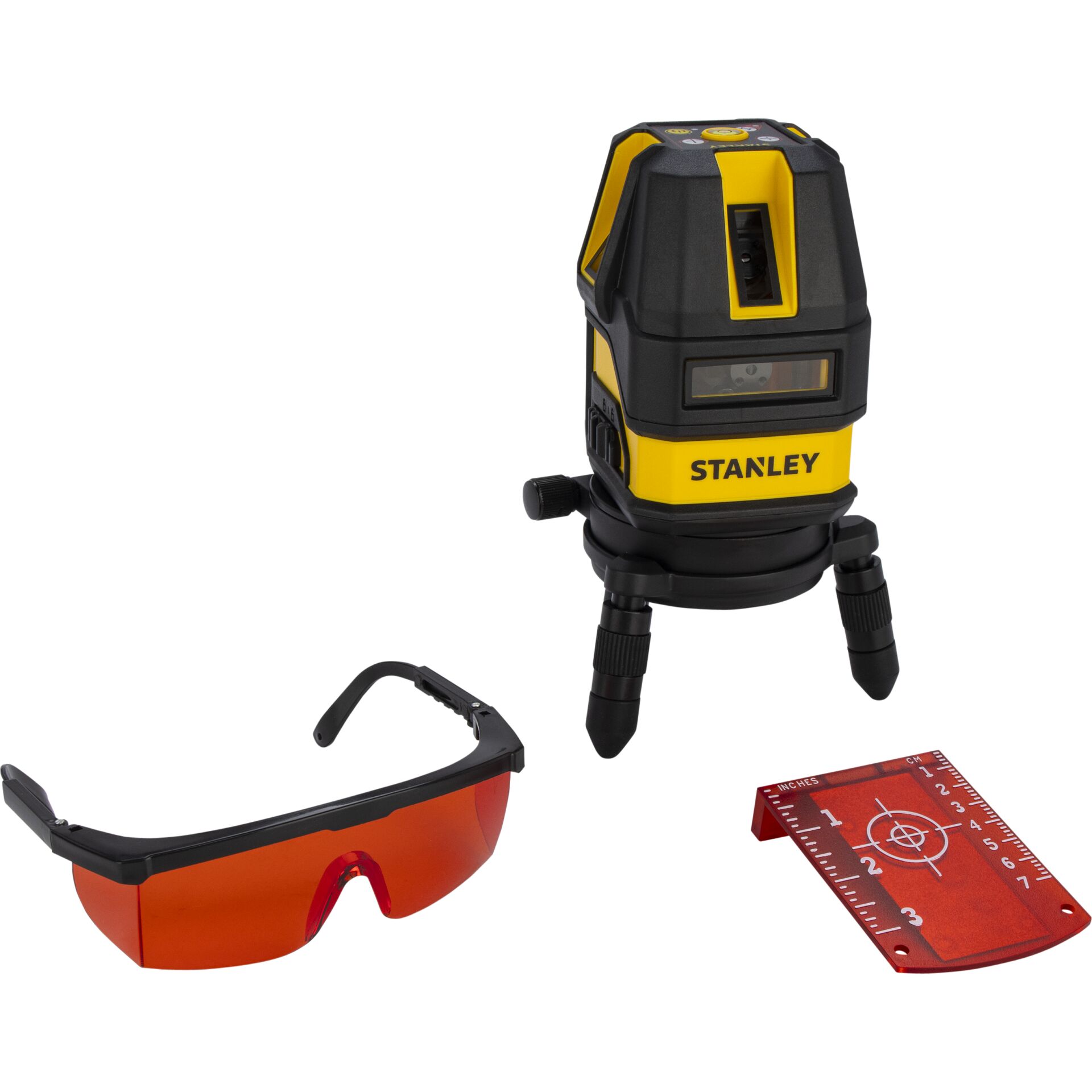 Stanley Multi-Line 4V1H  Kreuzlinienlaser rot