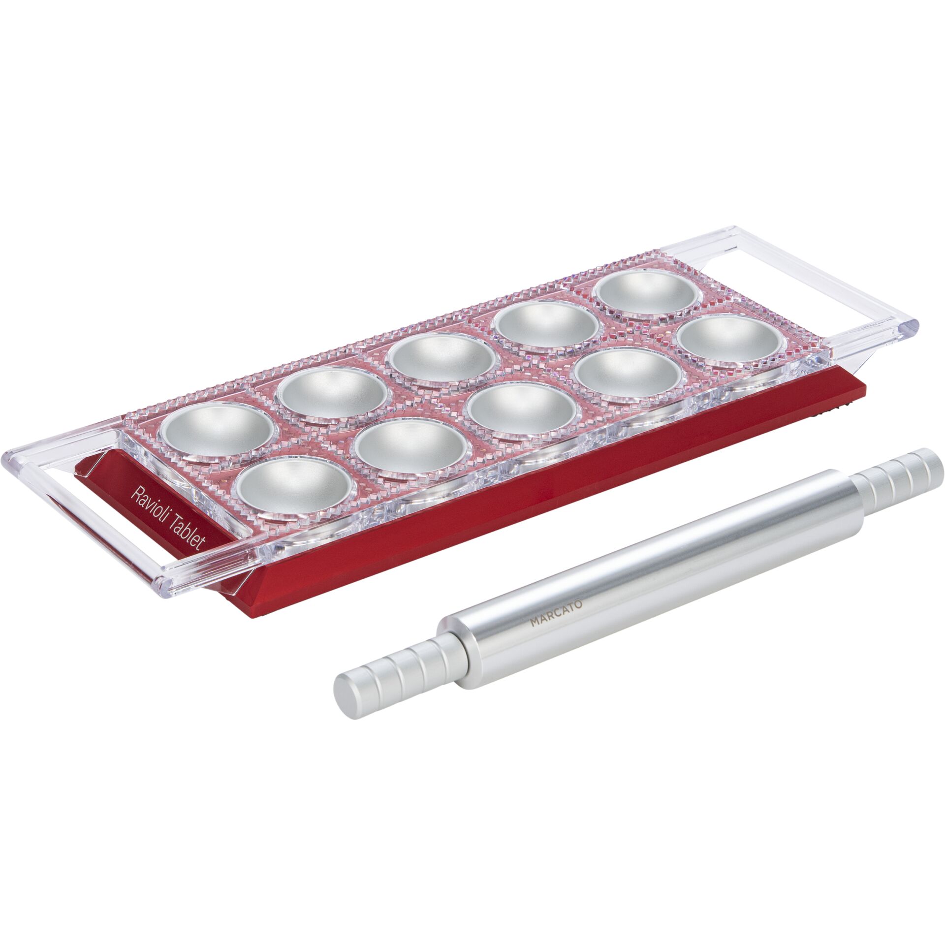 Marcato Ravioli Tablet rot  Ravioliform