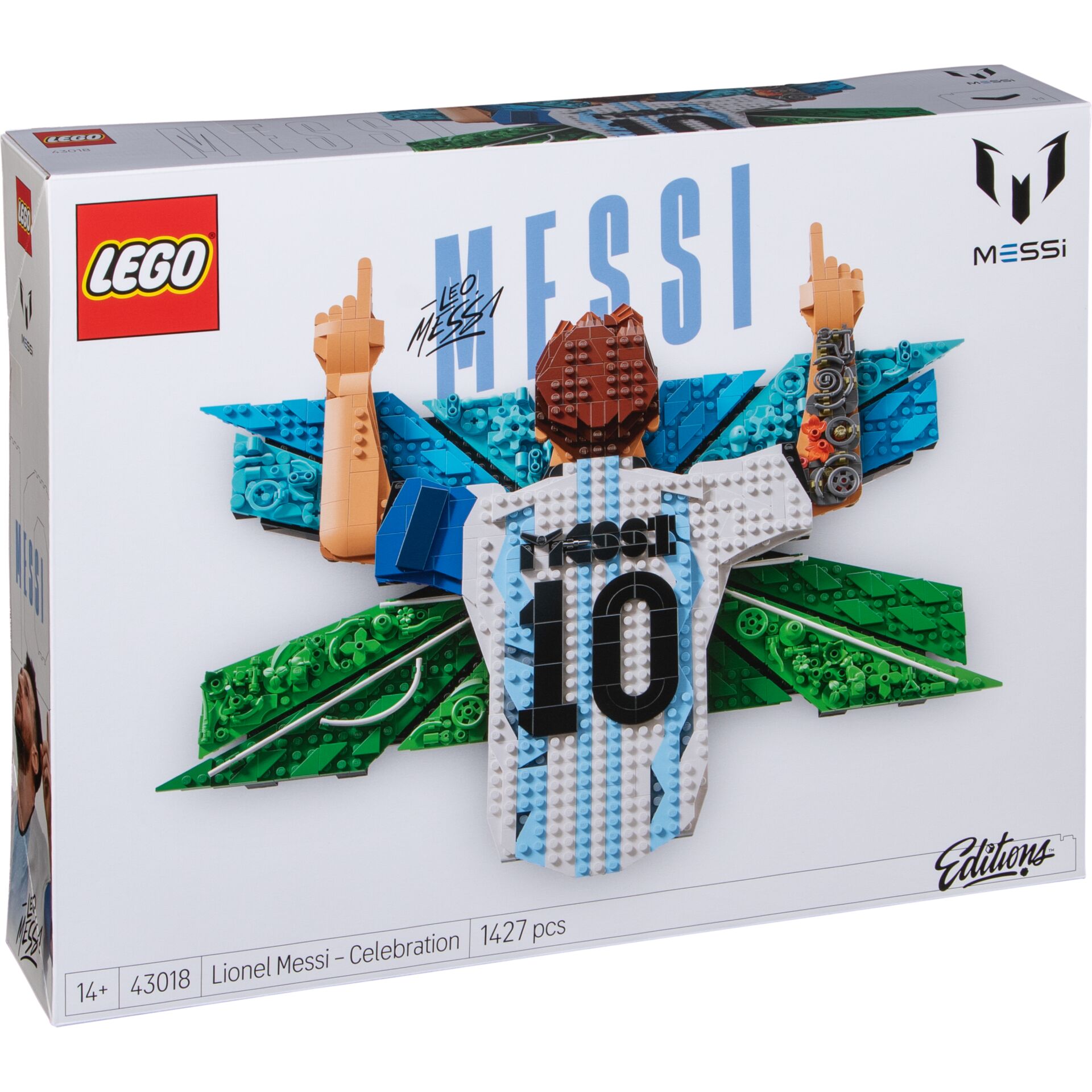LEGO Editions Football 43018  Lionel Messi - Torjubel