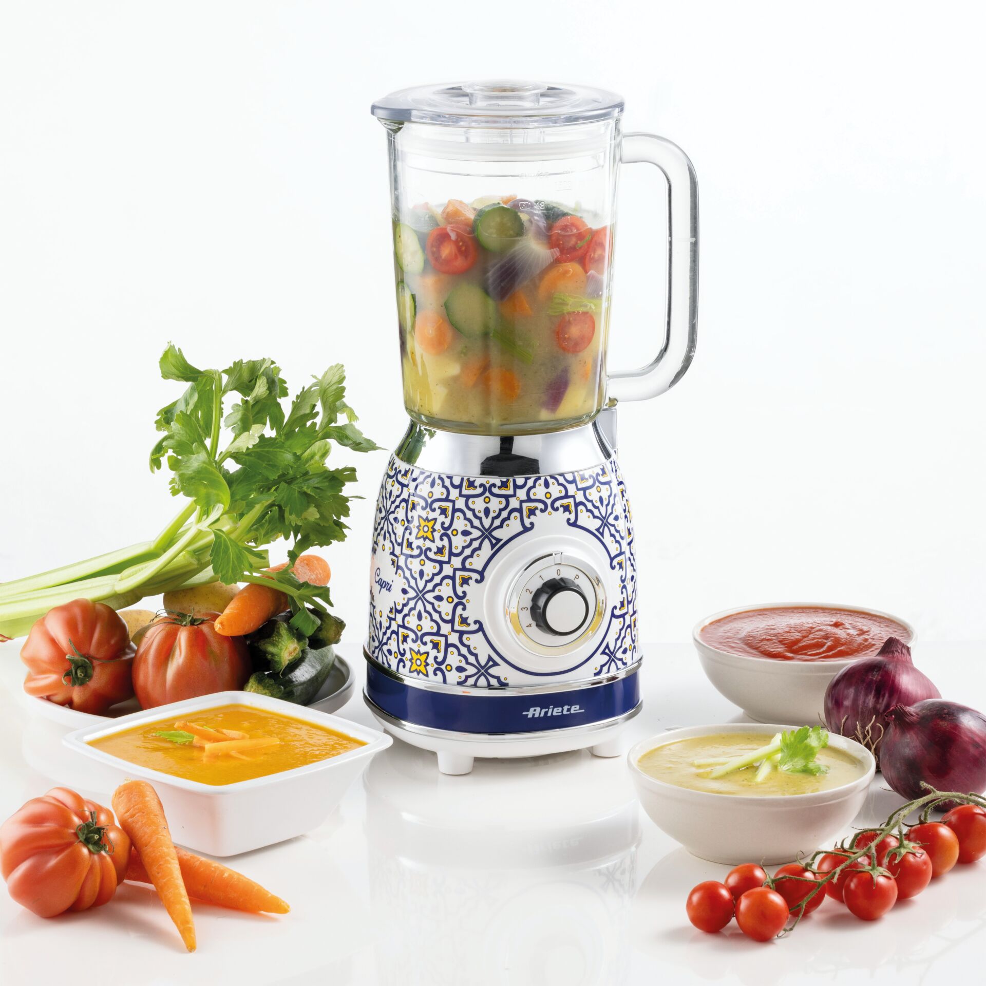 Smoothiemaschine, Blender, Glasbehälter, Küchengerät, Gemüse/Fruchtmix
