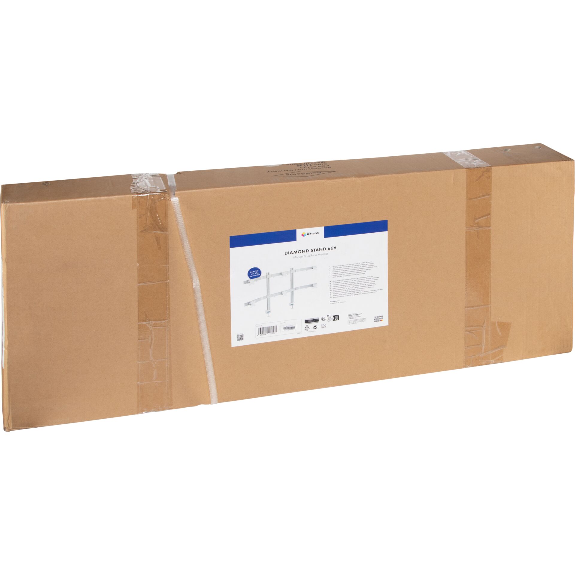 ICY BOX Diamond Stand 666  Monitorständer für 6 Monitore