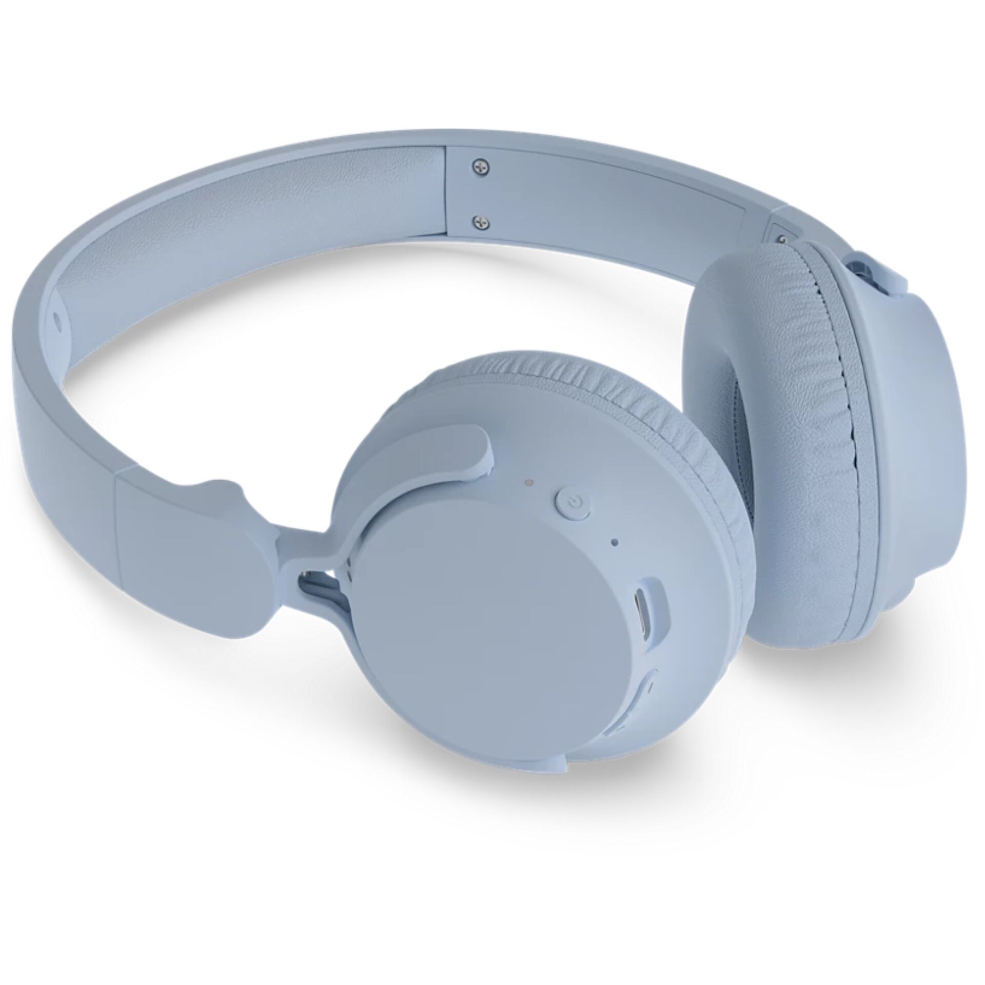 kopfhörer, over-ear, blau, drahtlos, polster-ohren