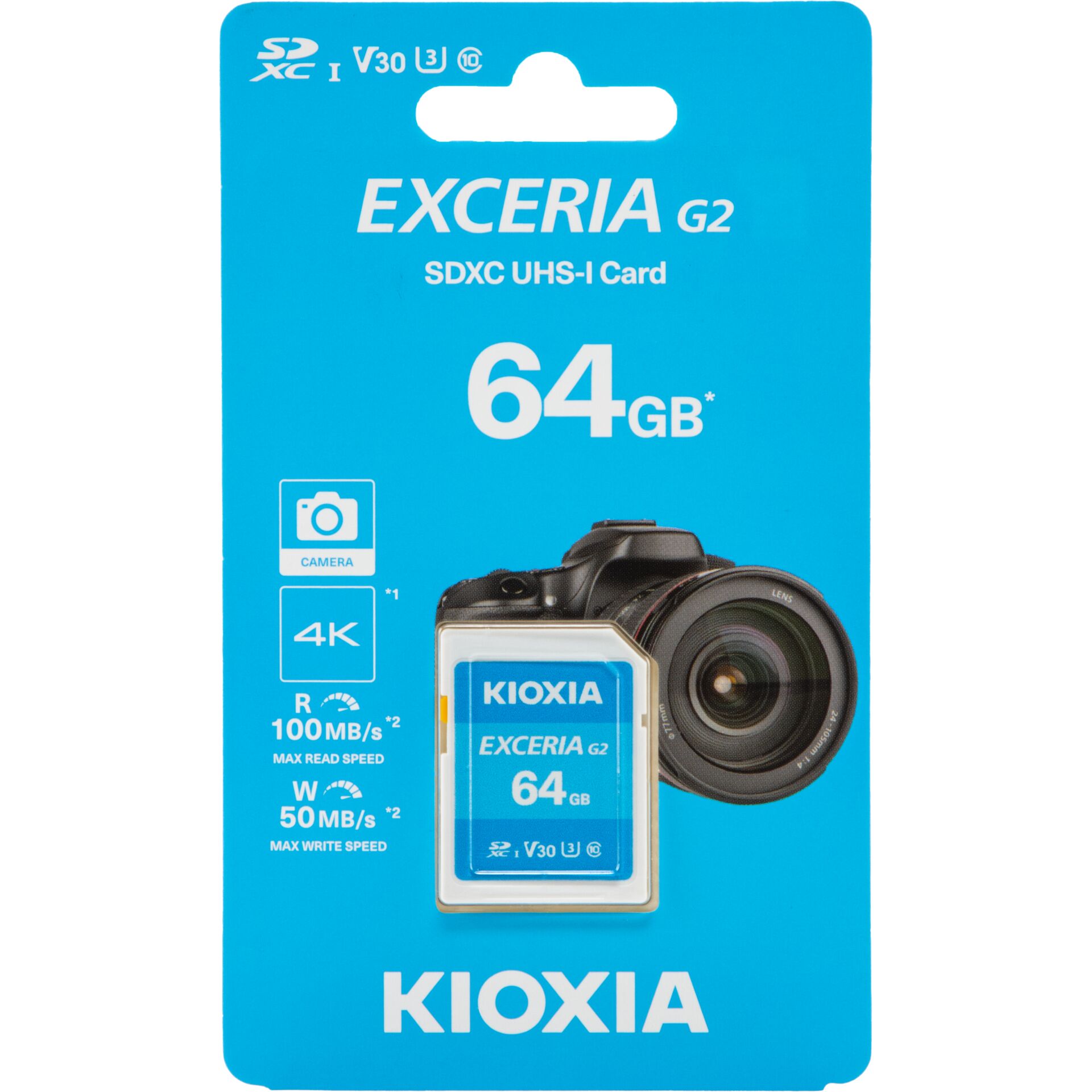 SDXC, 64GB, SD-Karte, Kamera, KIOXIA