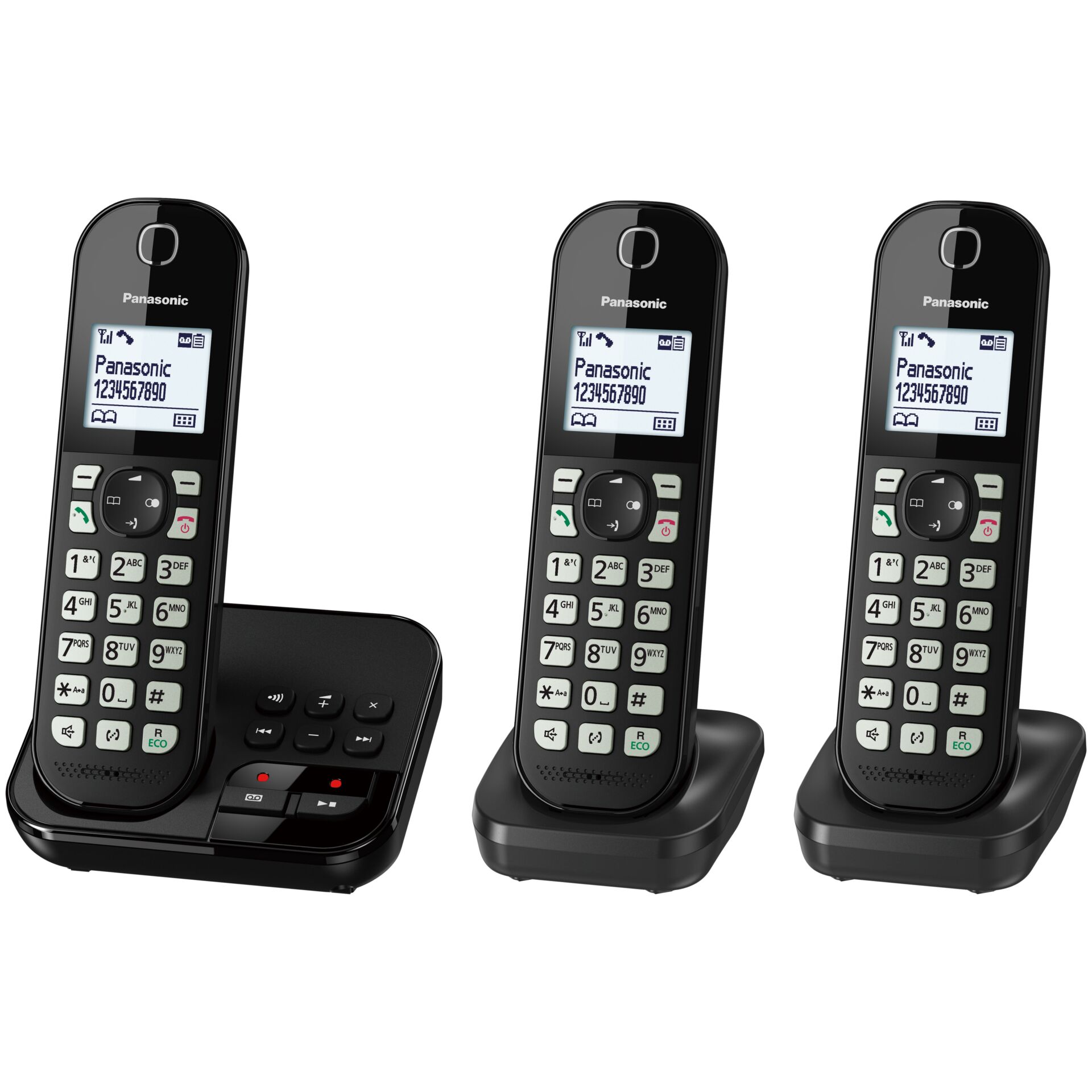 DECT, Telefon, mobiltelefon, Schwarz, Ladeschale,  schnurlostelefon, festnetz, telefon, telefonenbasis, handset