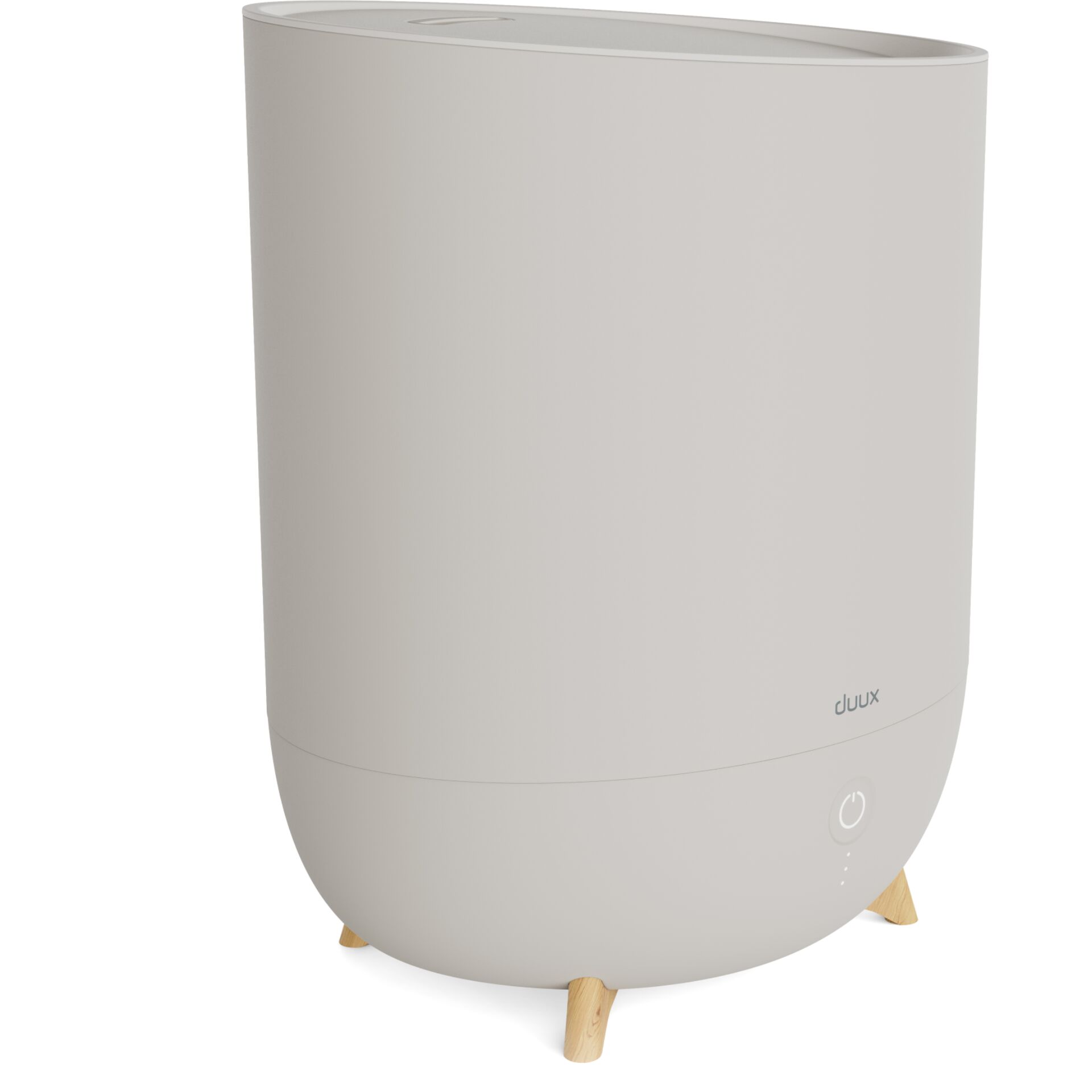 schrank, texturiert, hellgrau, holzbeine, kompakt