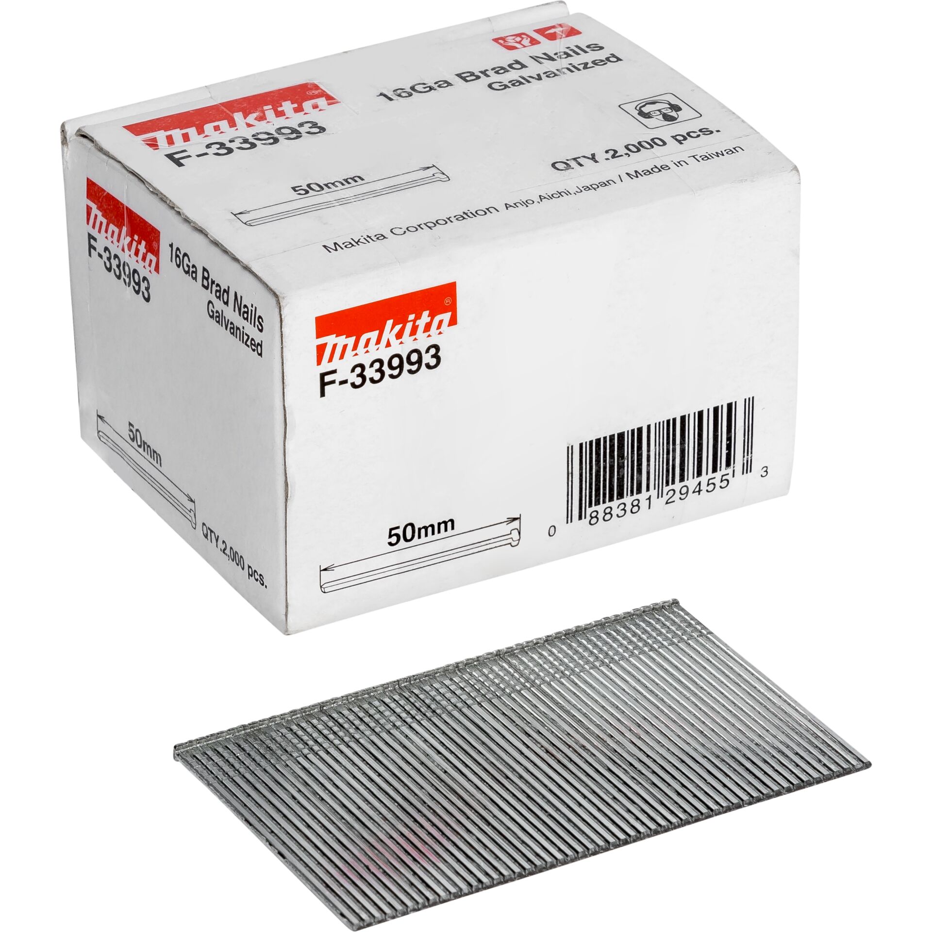 Makita Stauchkopfnagel 1,6x50mm  F-33993  2000 pcs.