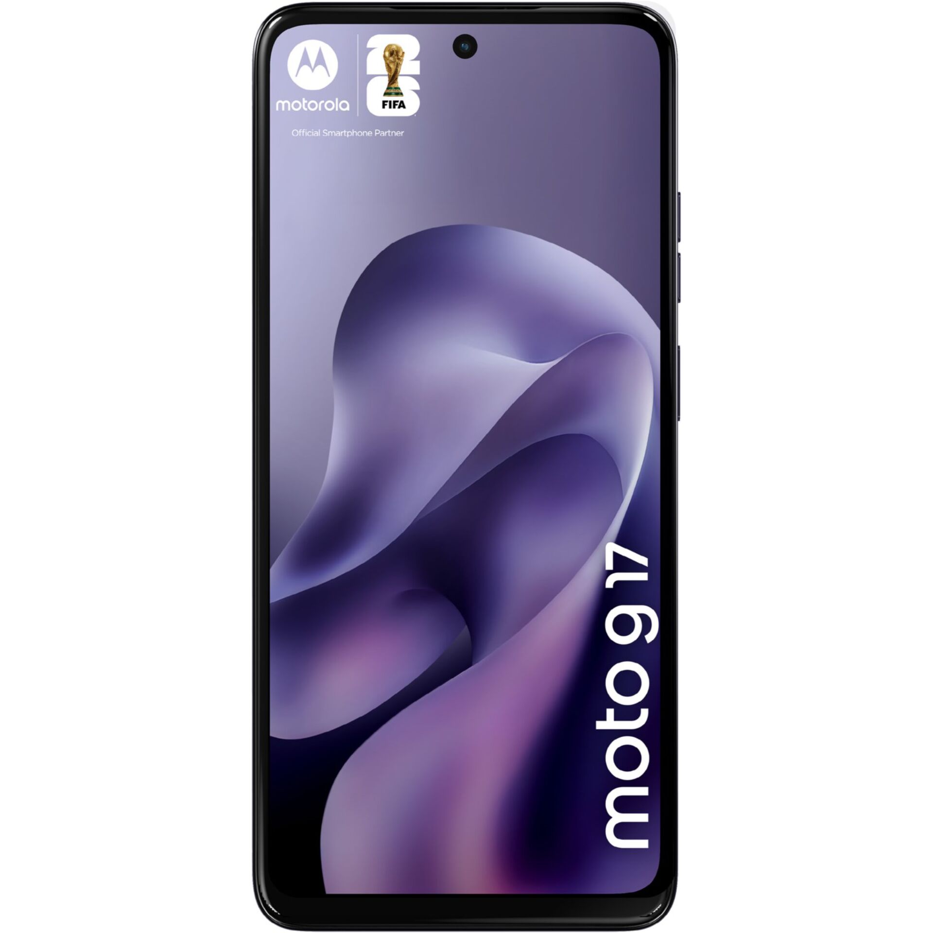smartphone, android, handy, 6.7-zoll, violett