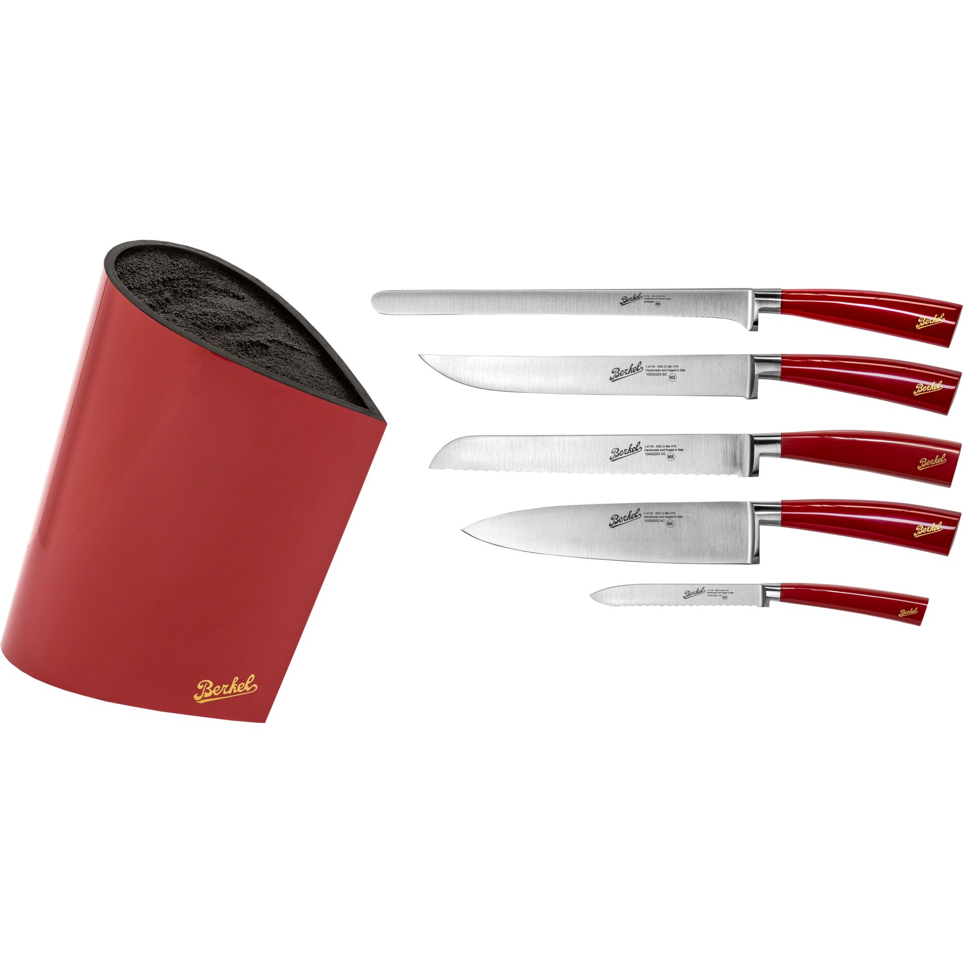 Berkel Elegance Set Messerblock  5-tlg.