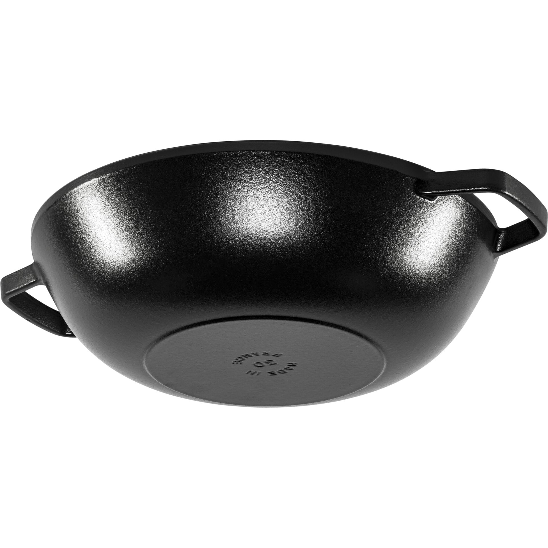 Wok, Gusseisen, Schüssel, Pfanne, Durchmesser 20-30 cm
