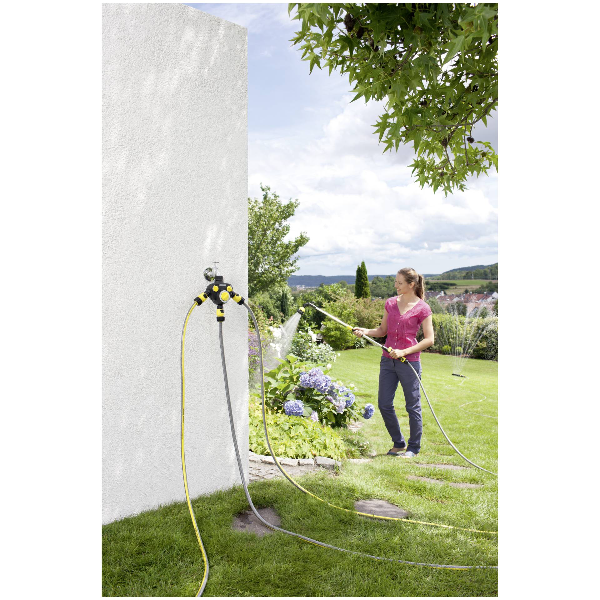 Garten, Innenarchitektur, Person, Gras, Hinterhof