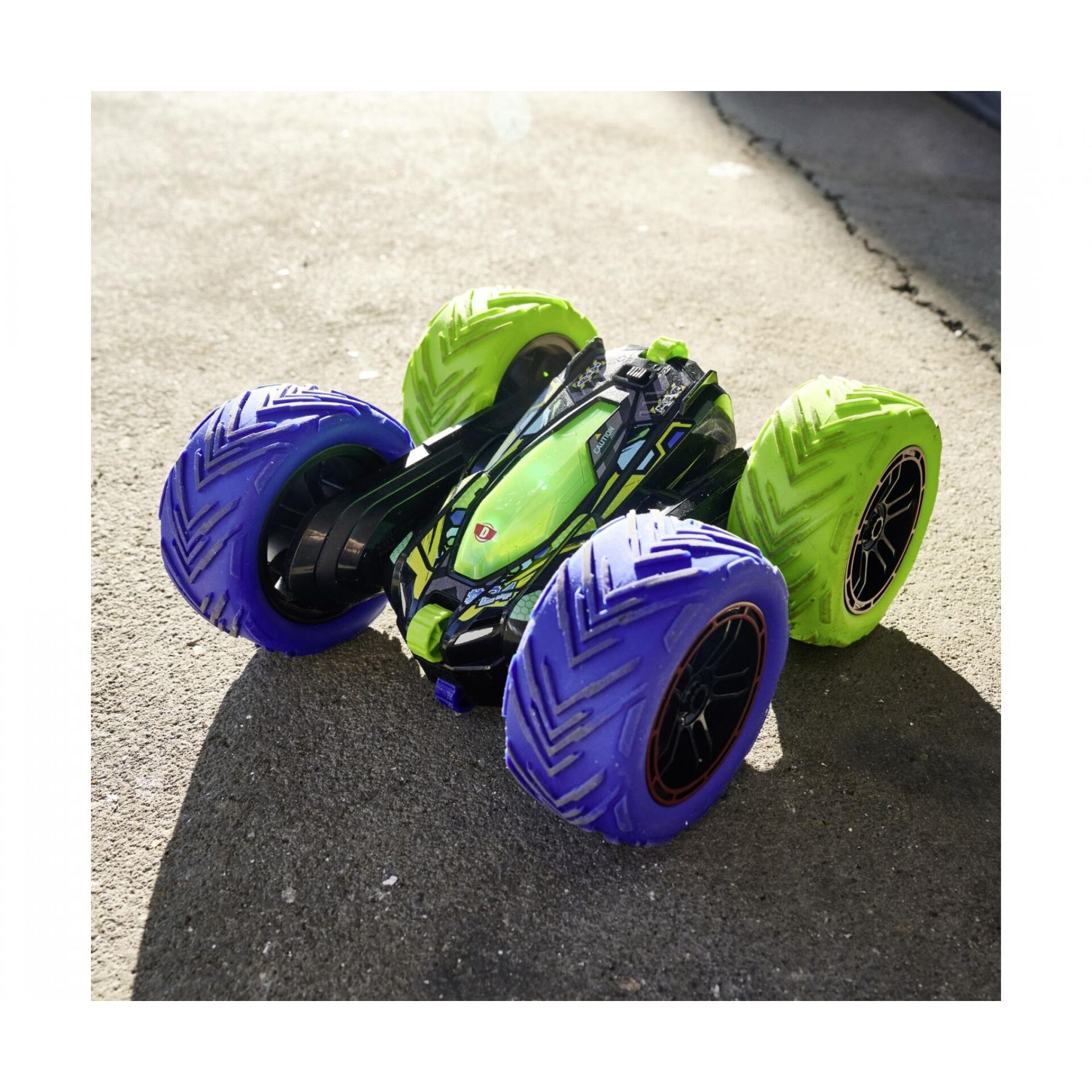 Galileo?, RC car, Geländefahrzeug, Vier Räder, Grün/Lila Reifen