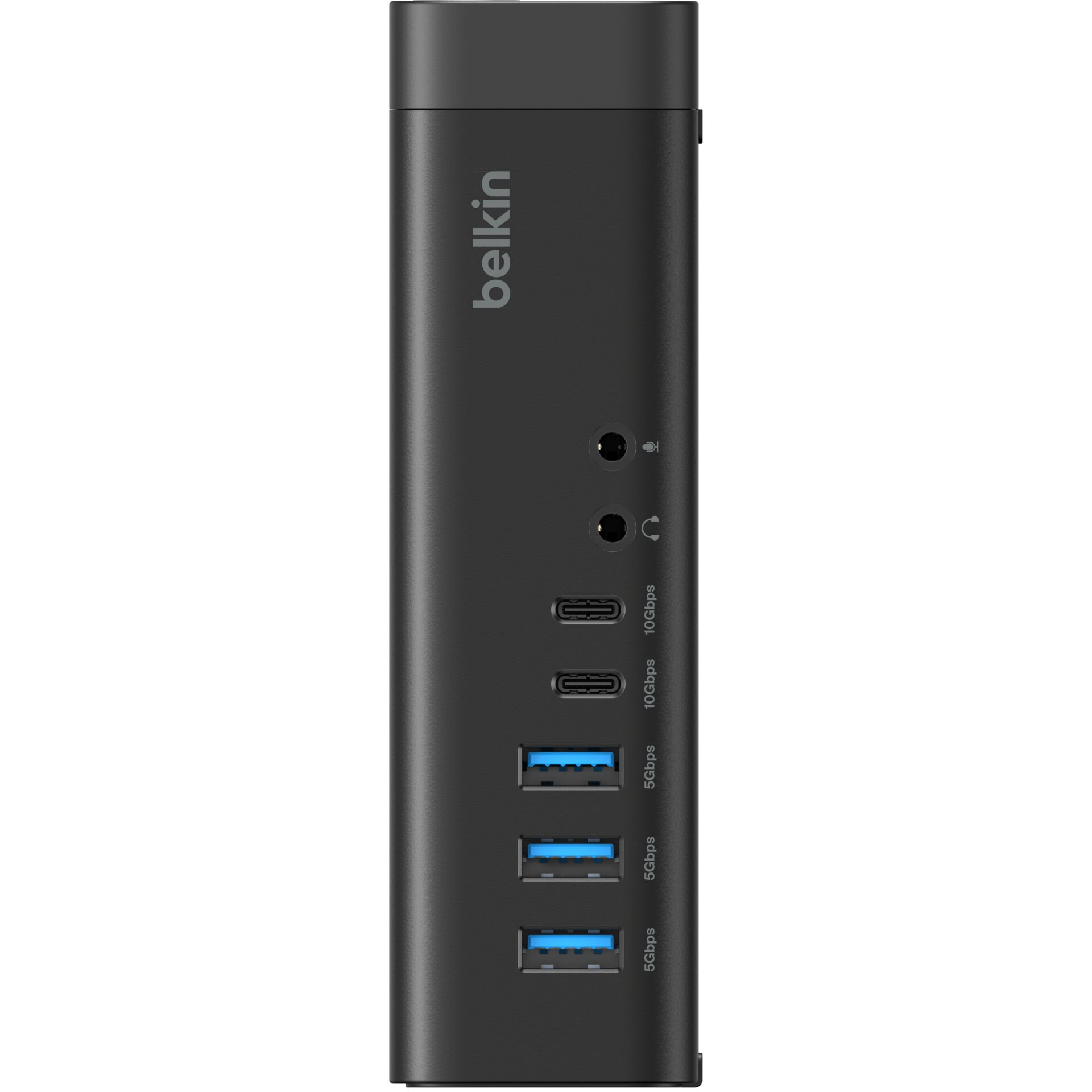 USB-C, USB-A, Power Hub, Multiport, Schwarz