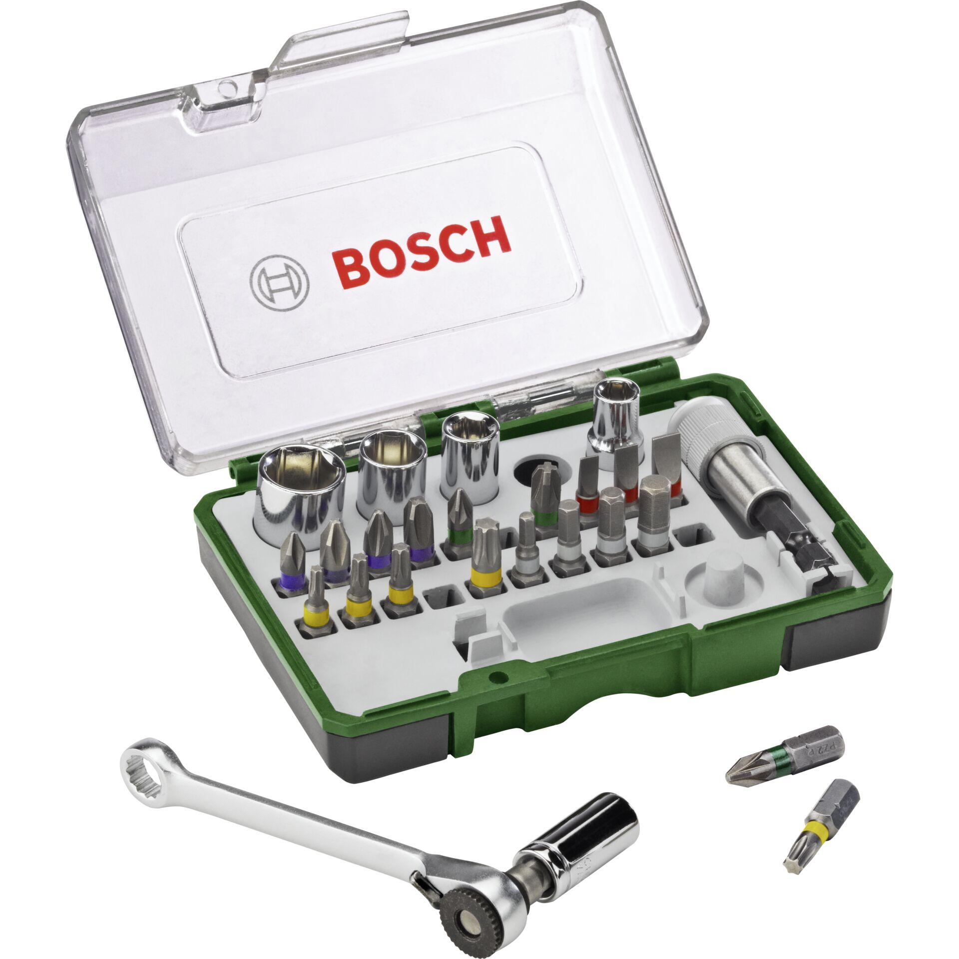 Bosch Prom 27-tlg. Schrauberbit-  u.Ratschen-Set