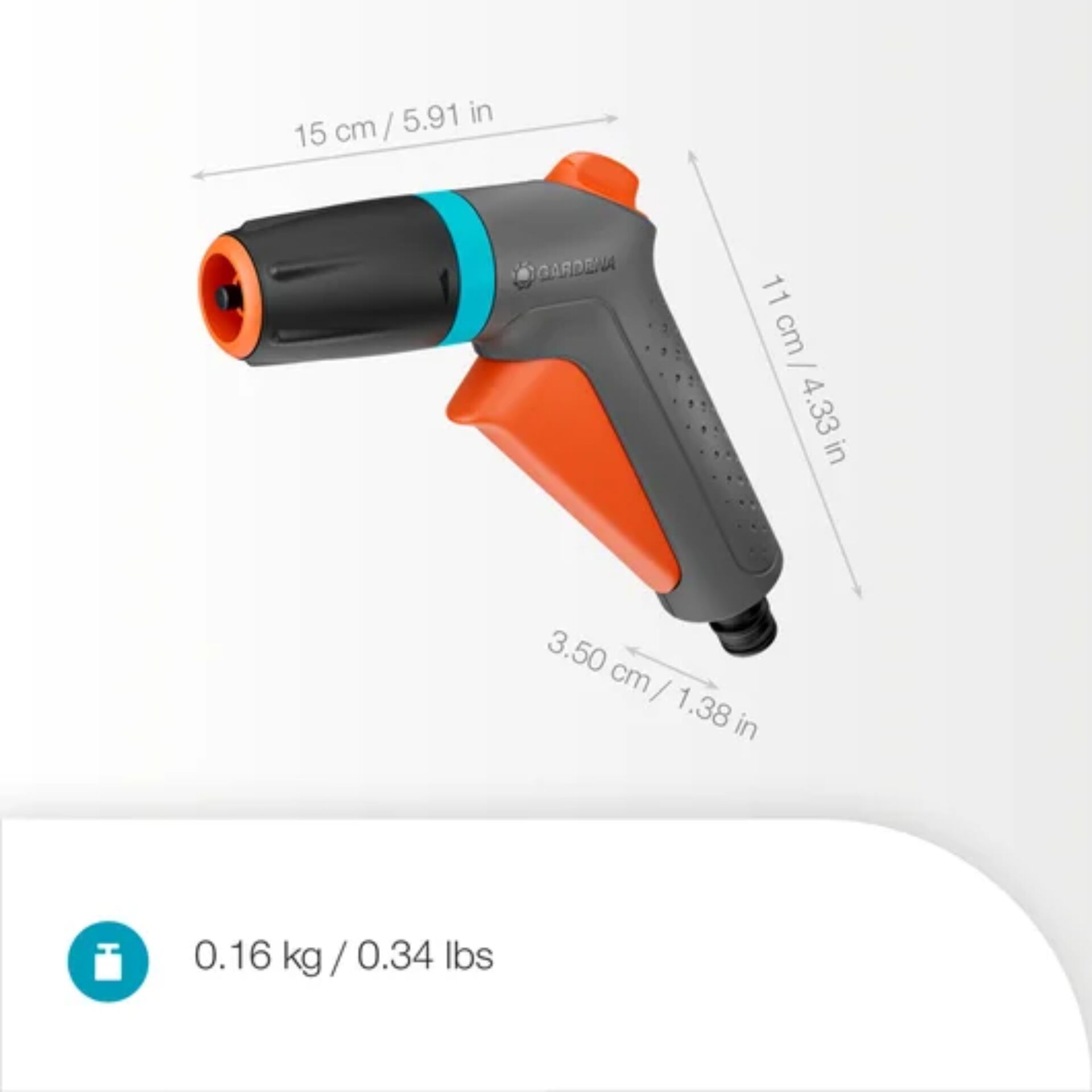 Größenzähler?, Garten-Schlauchdüse, Sprühkopf, Gartenbewässerung, Handdüse