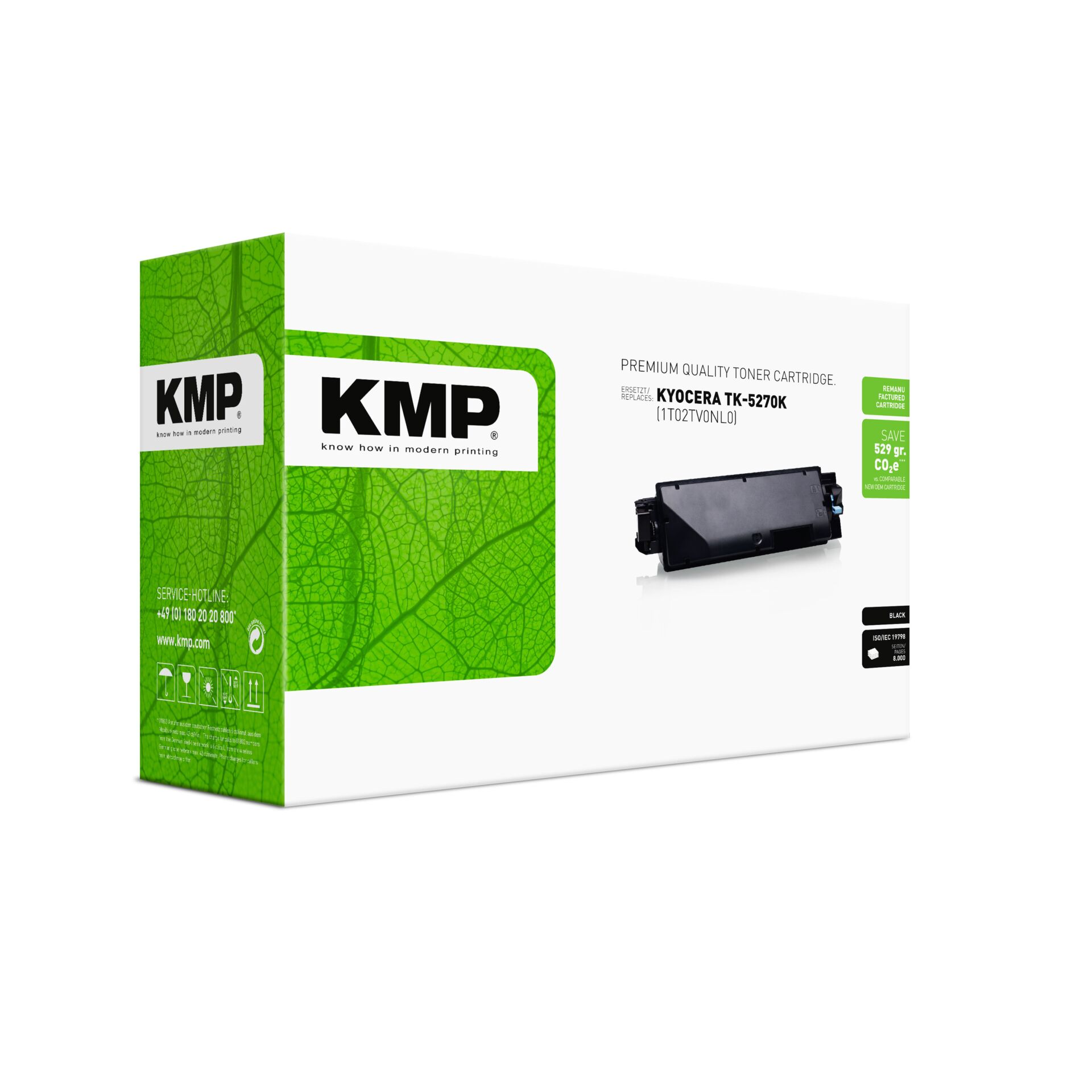 Adapter, Werbung, Plakat, Computerausrüstung, Visitenkarte, Tonerpatrone, Kyocera TK-5270K, Schwarz, Druckerzubehör, Verpackungskarton