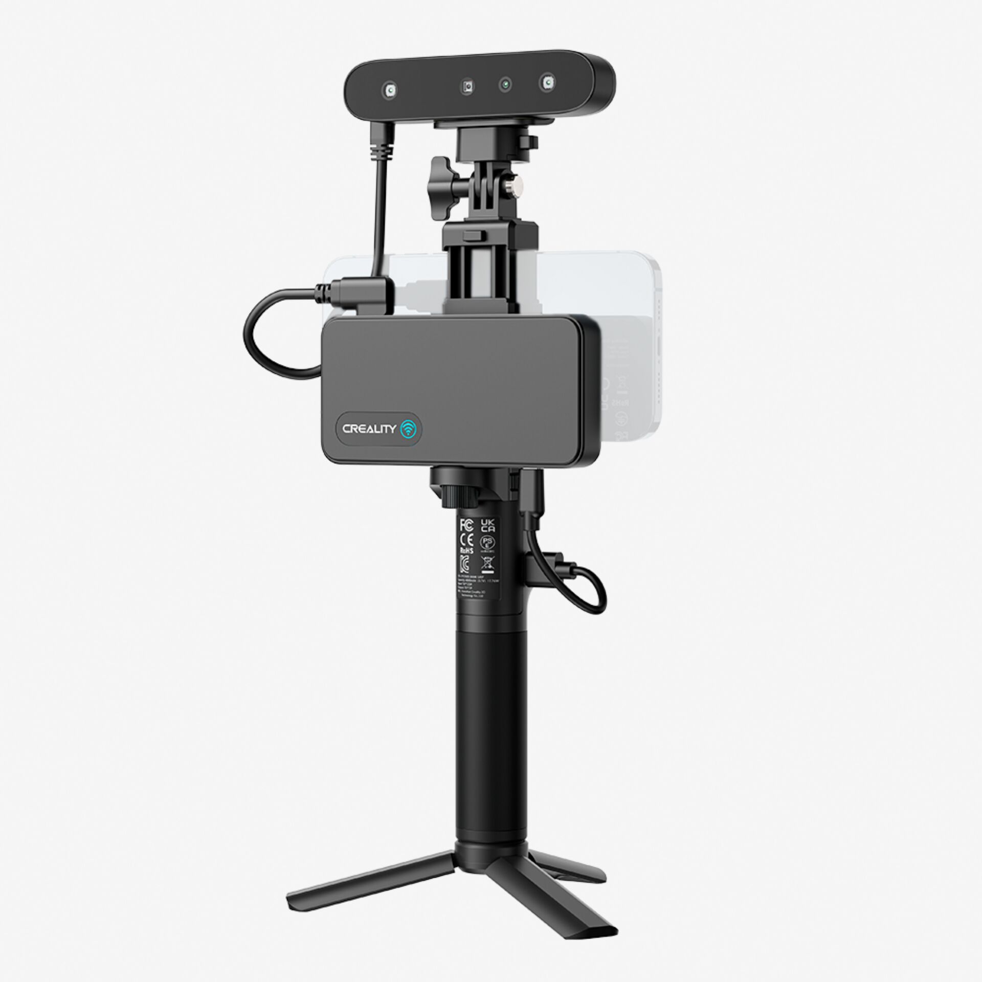 Gimbal, Stativ, Smartphone-Halter, 3-Achs-Gimbal, USB-C Kabel