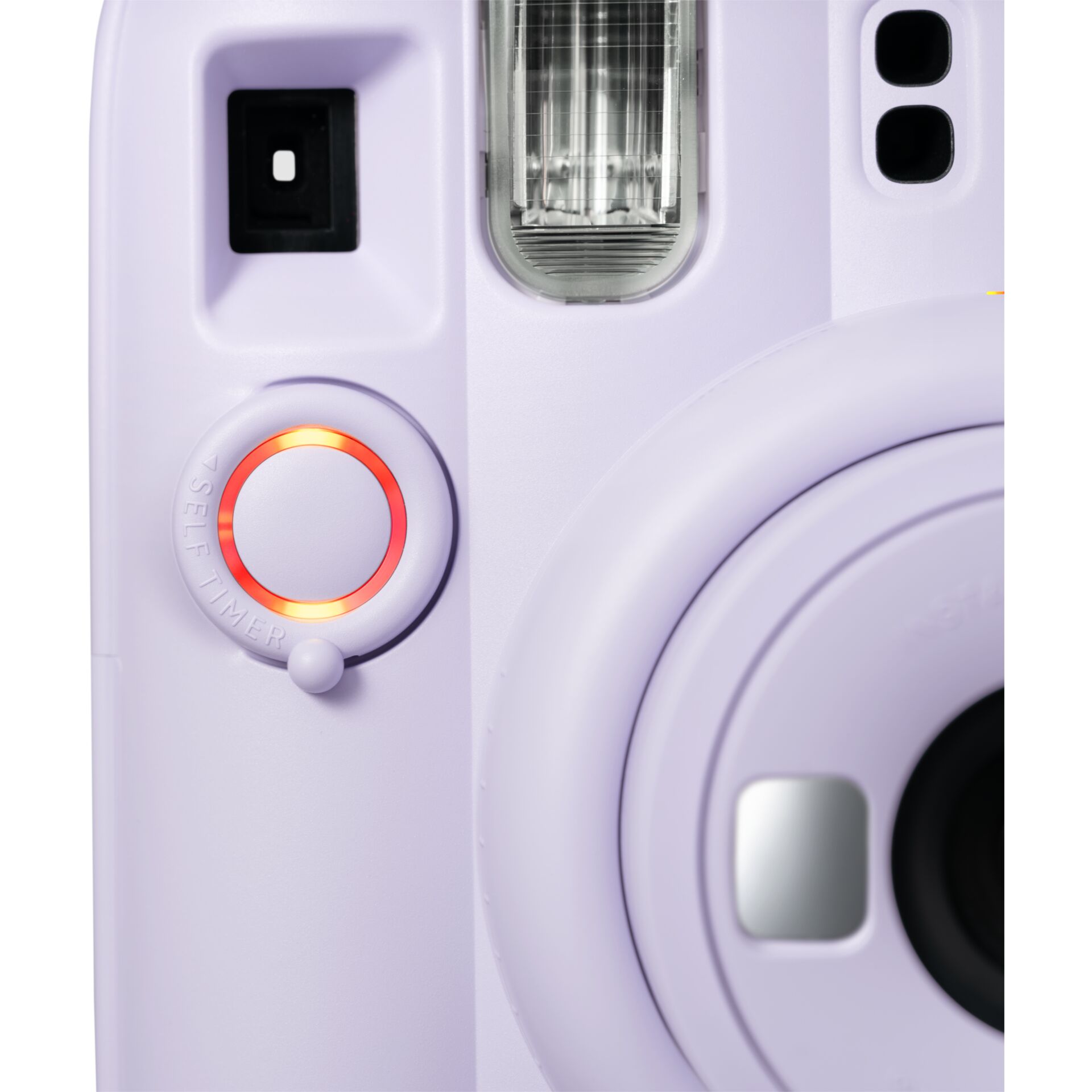 Kamera, Einfarbig, Polaroid-Style, Lamellensicht, Lila Farbe