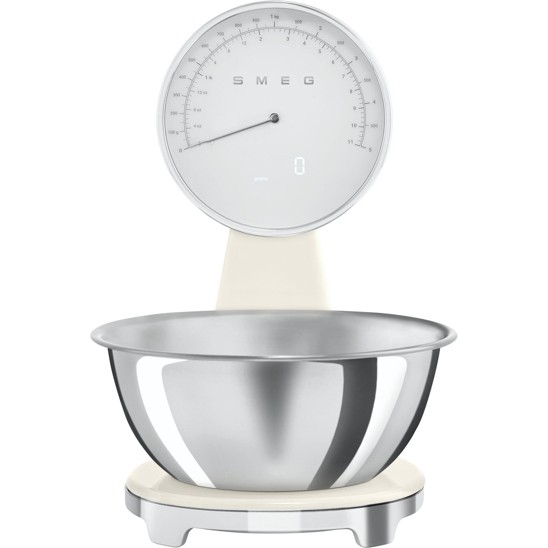 SMEG KSF01CRWW Portionswaage Creme Schale, Schale, Schale, Schale, Schale, Schale
