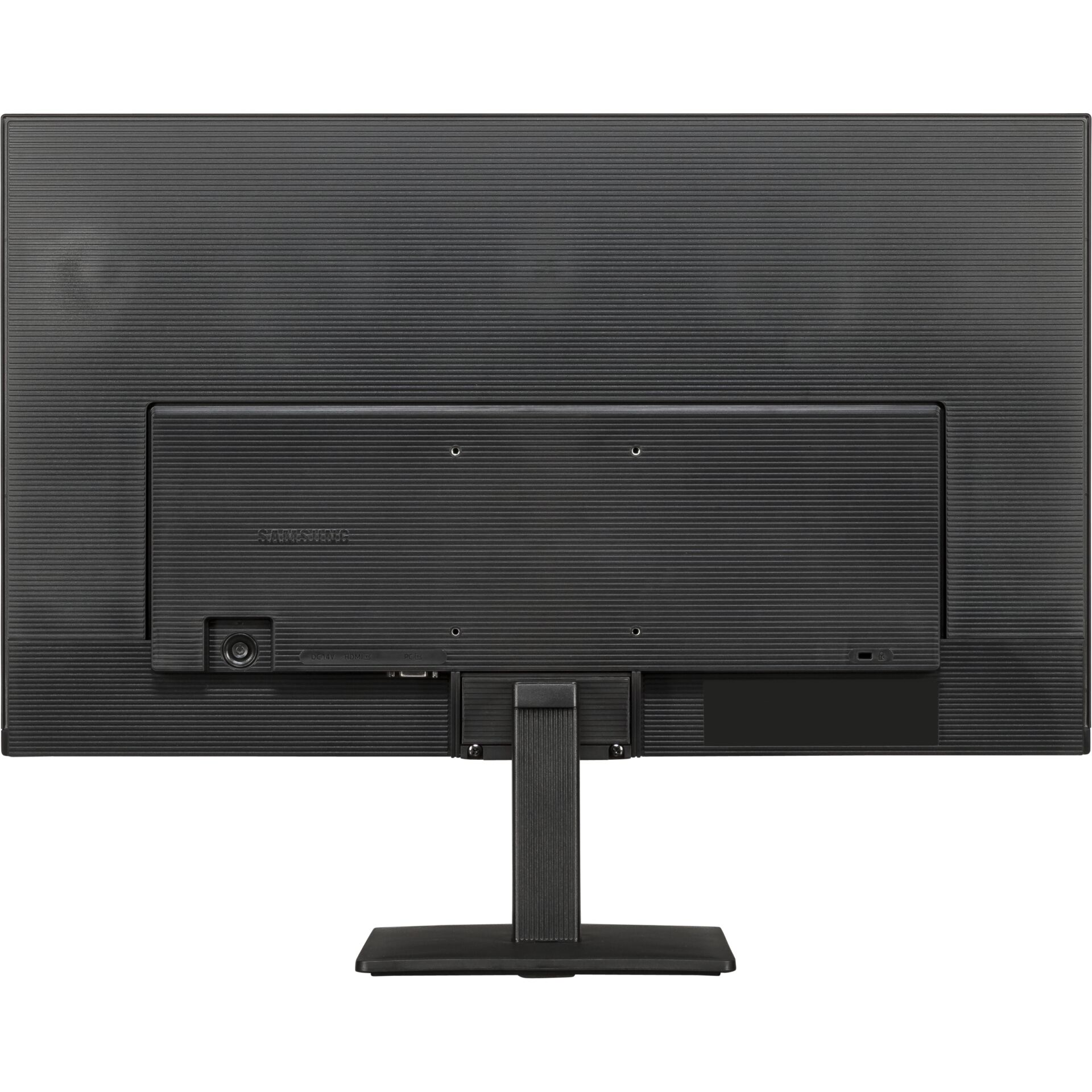 monitor, LCD, Ständer, schwarz, Rückseite