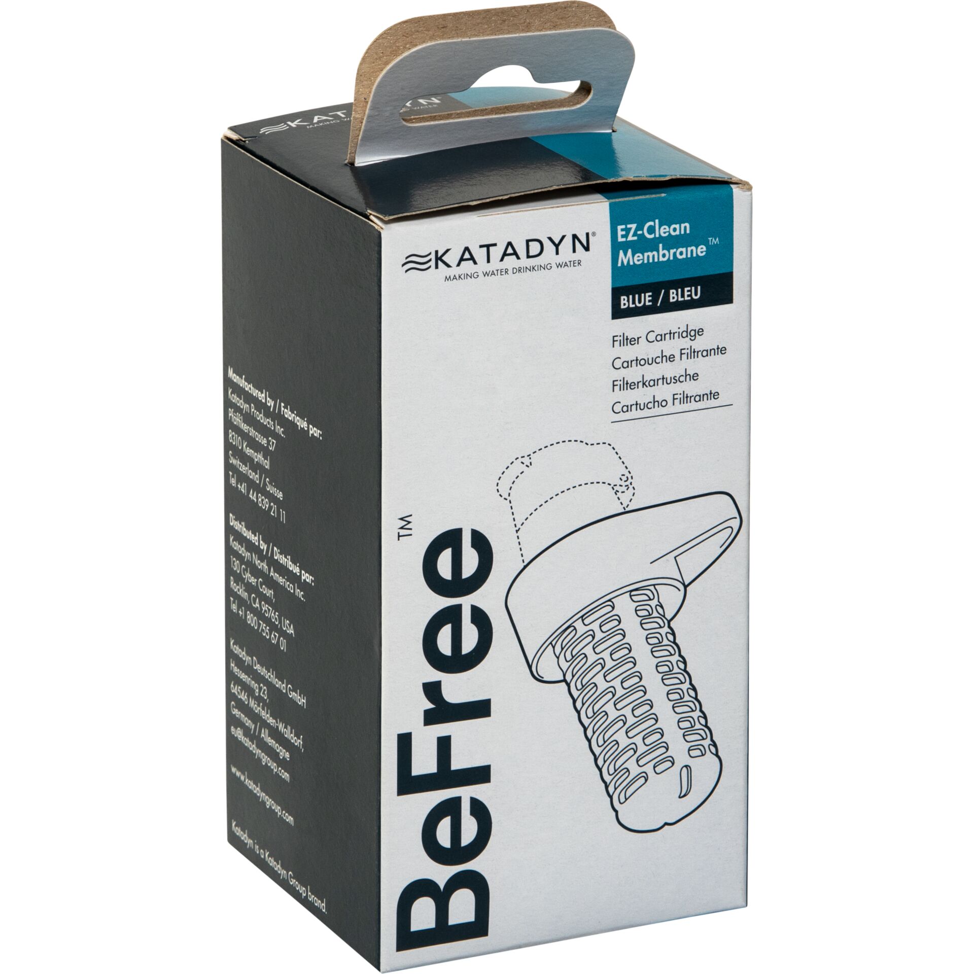 Filterkartusche, EZ-Clean Membrane, Blau, KATADYN, BeFree