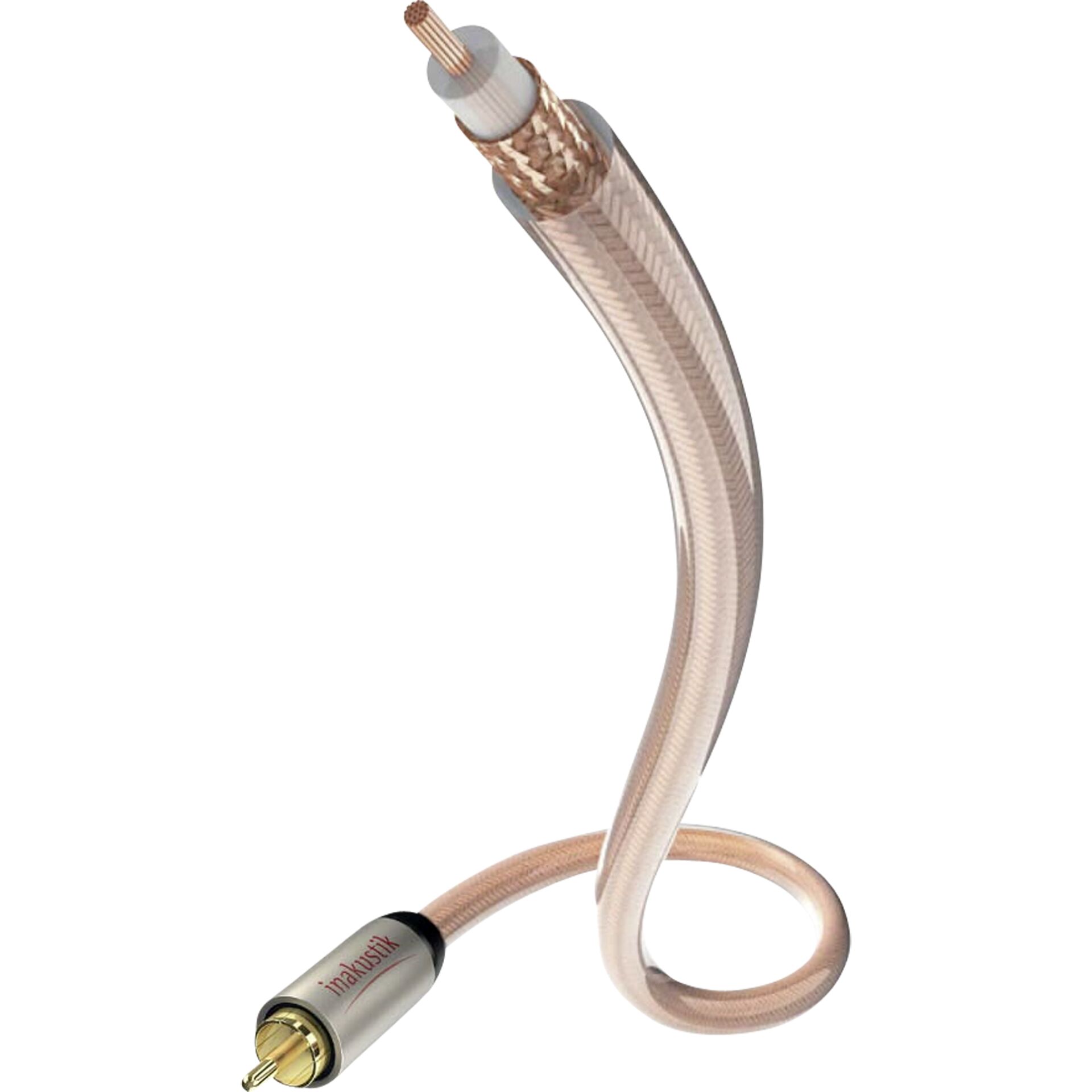 in-akustik Star Subwoofer  Kabel Mono Cinch - 2x Cinch 7,5m