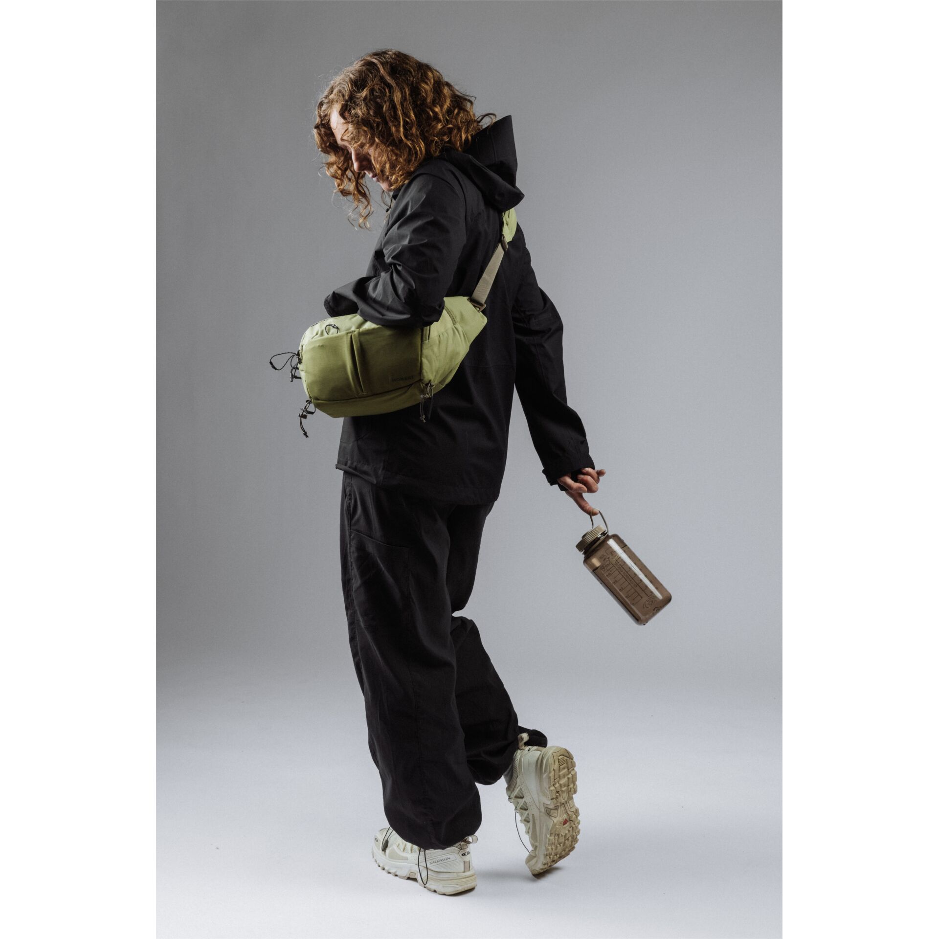 Mantel, Tasche, Tasche, Schuhe, Flasche