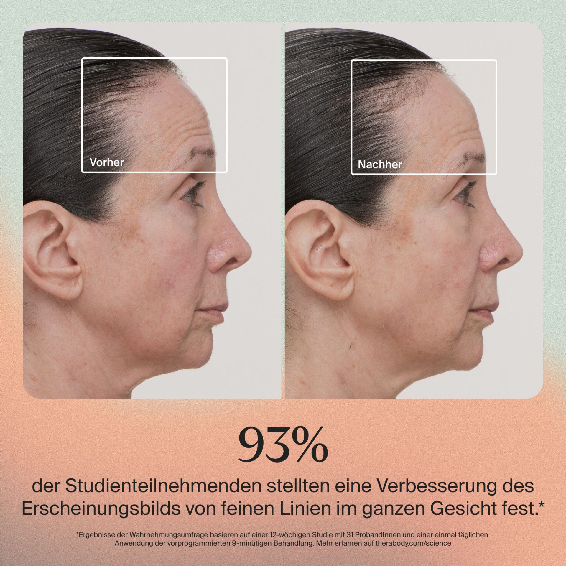 gesicht, vorher-nachher, hauttextur, gesichtskontur, veränderung