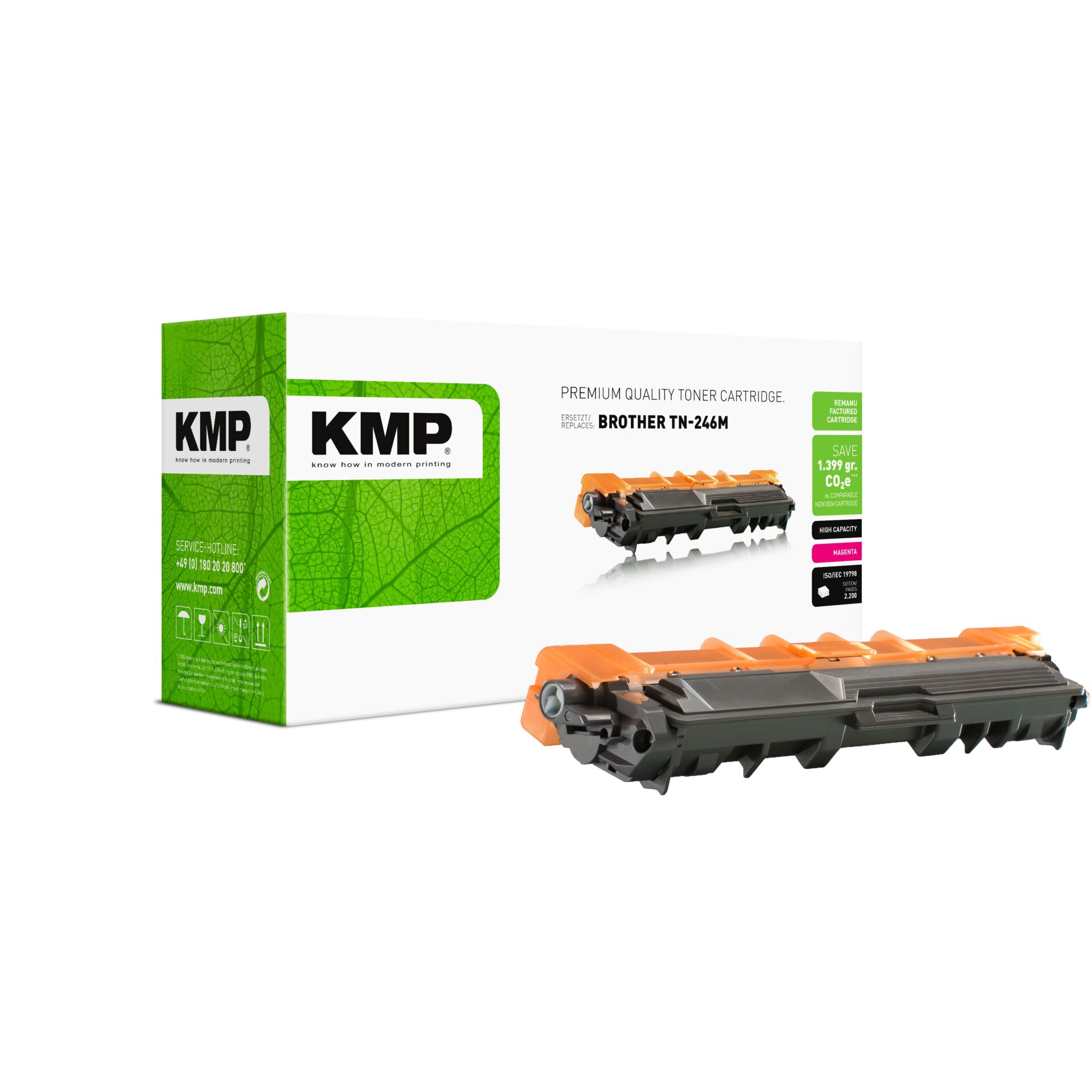 Eisenbahn, Transport, Tonerpatrone, Toner, KMP, orange Toner, Druckerzubehör